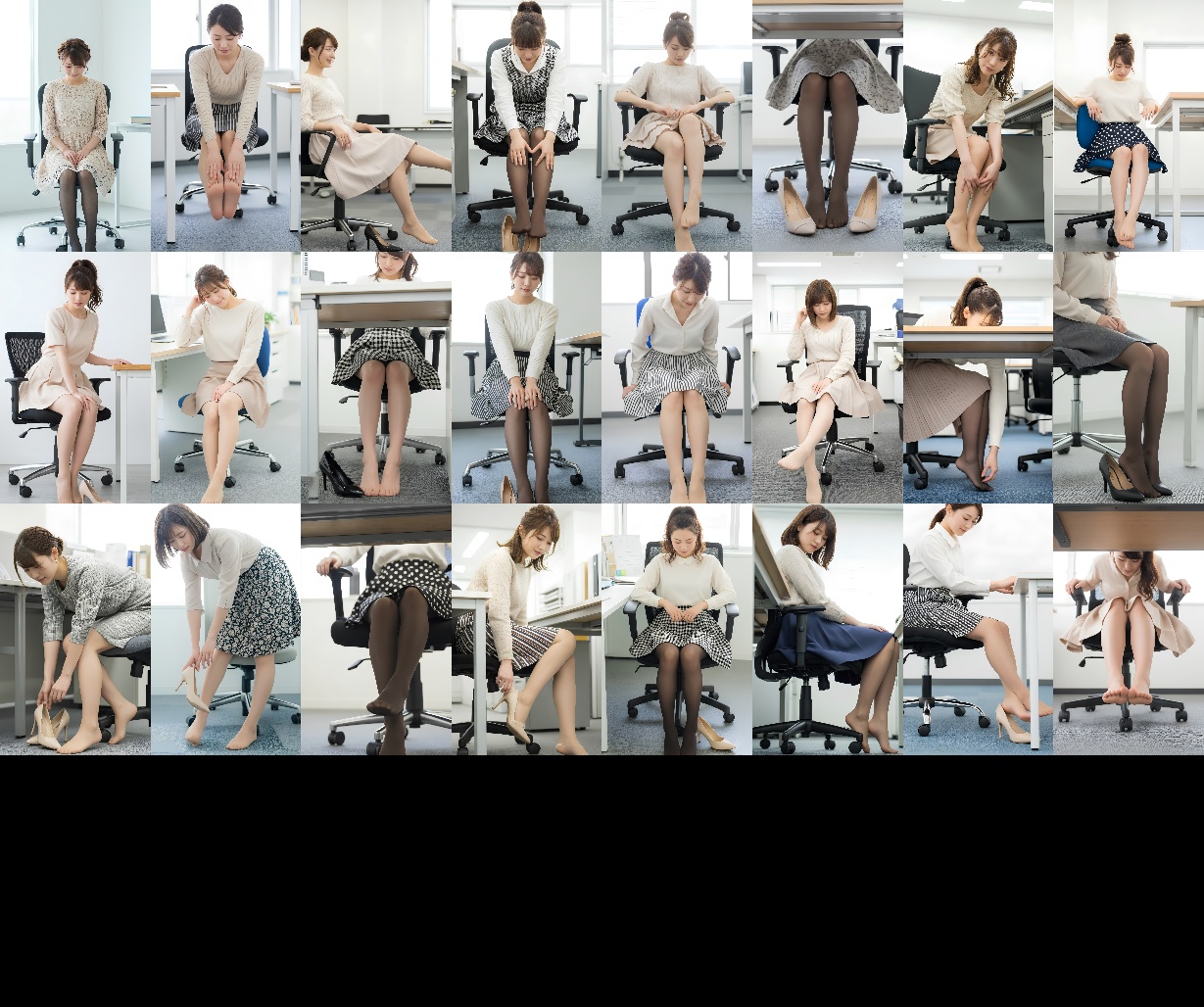 【特別公開】【高画質】ＯＬのくつろぎ足 part3