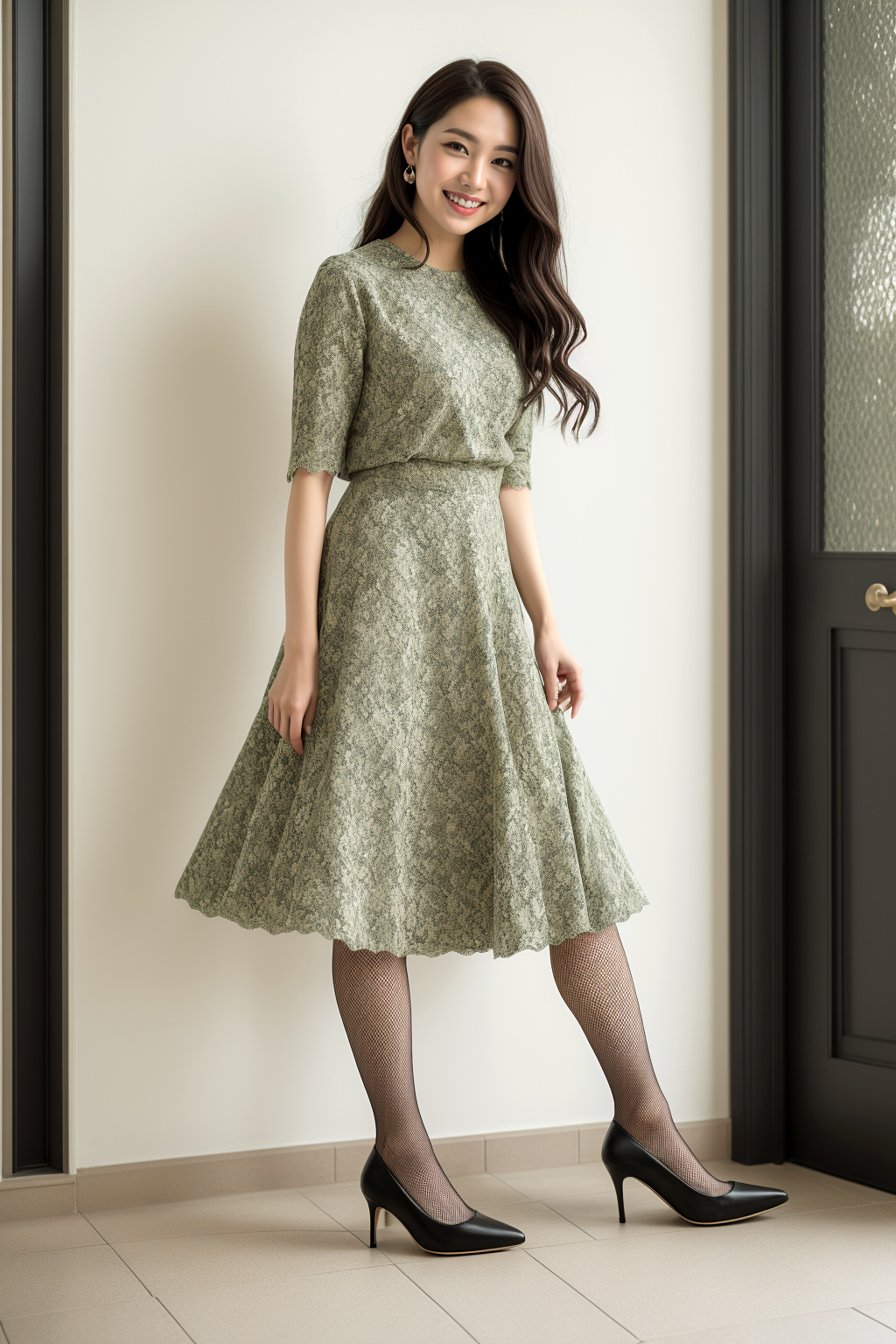 禁断!僕の妻の網タイツ美脚 part1 人妻 僕の妻 4