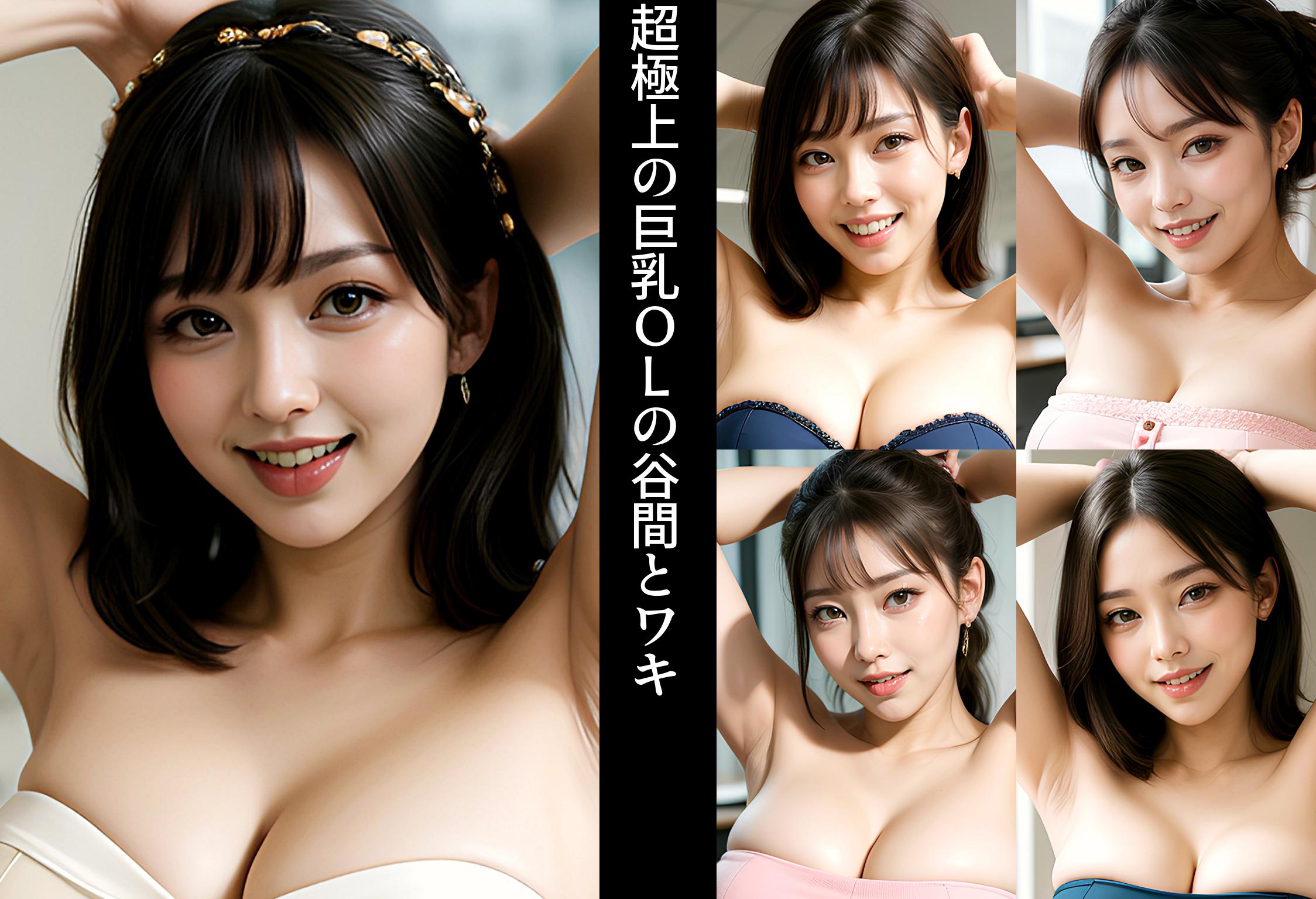 超極上の巨乳ＯＬの谷間とワキ part3