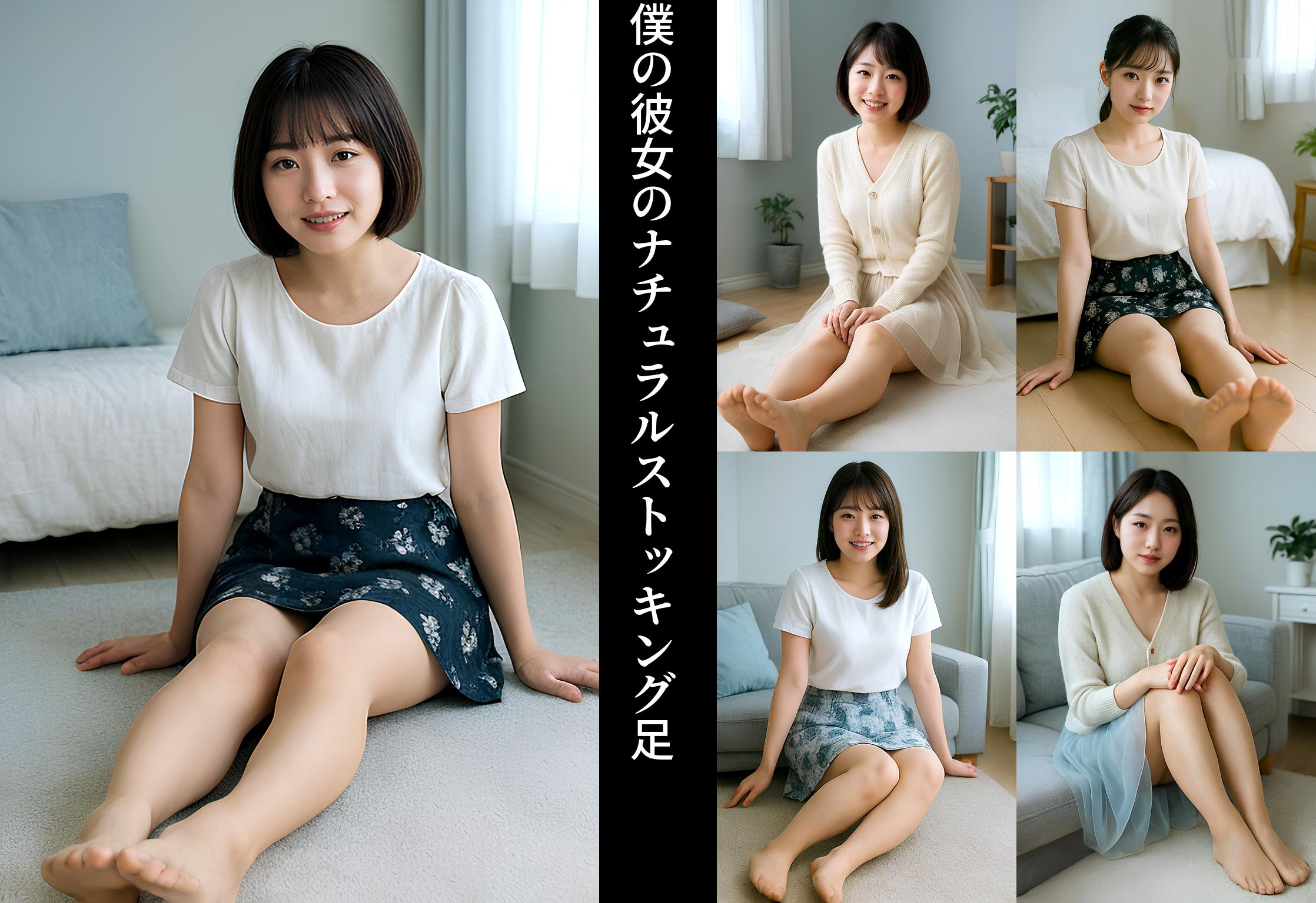 僕の彼女のナチュラルストッキング足 part3