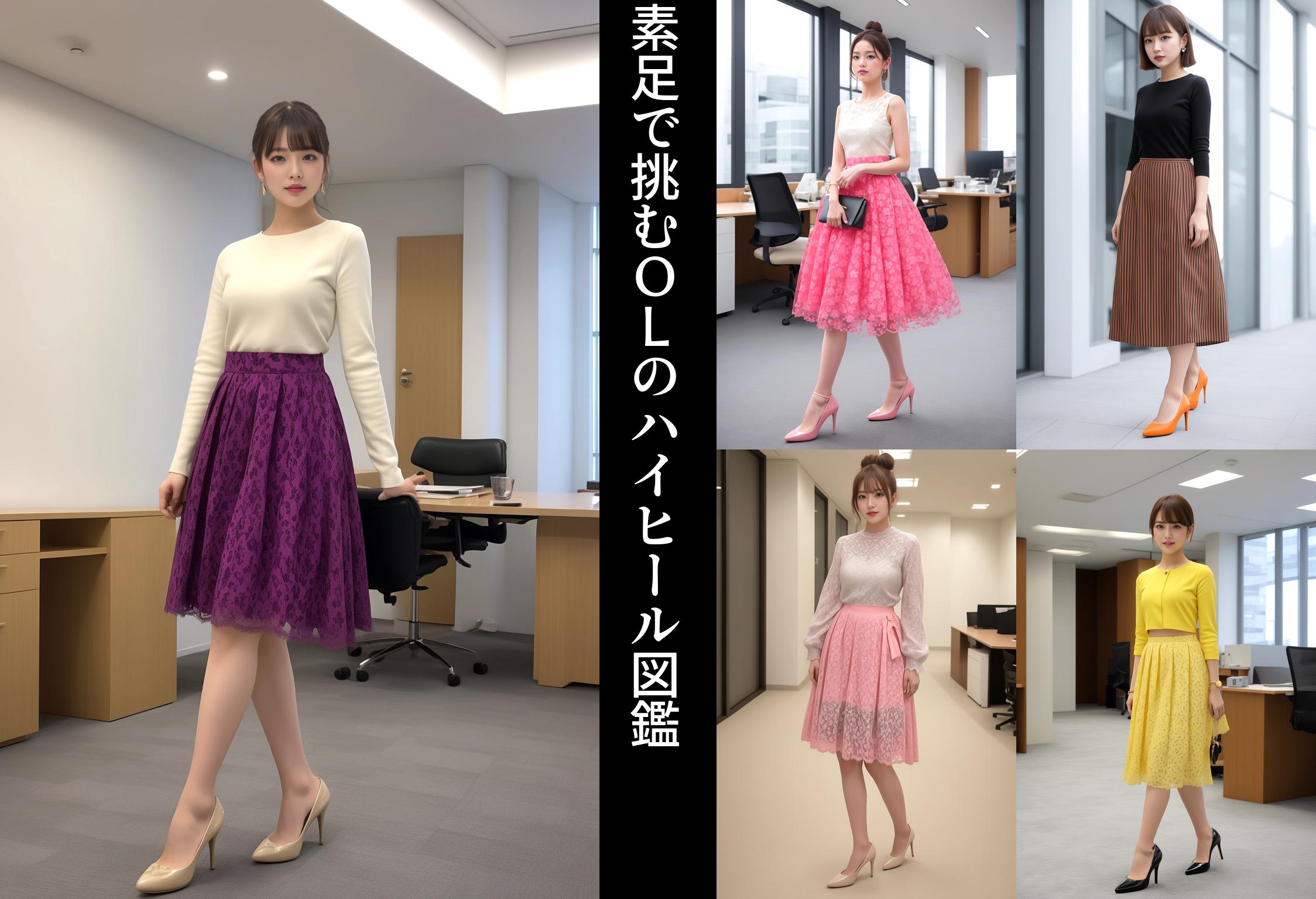 素足で挑むＯＬのハイヒール図鑑 part3