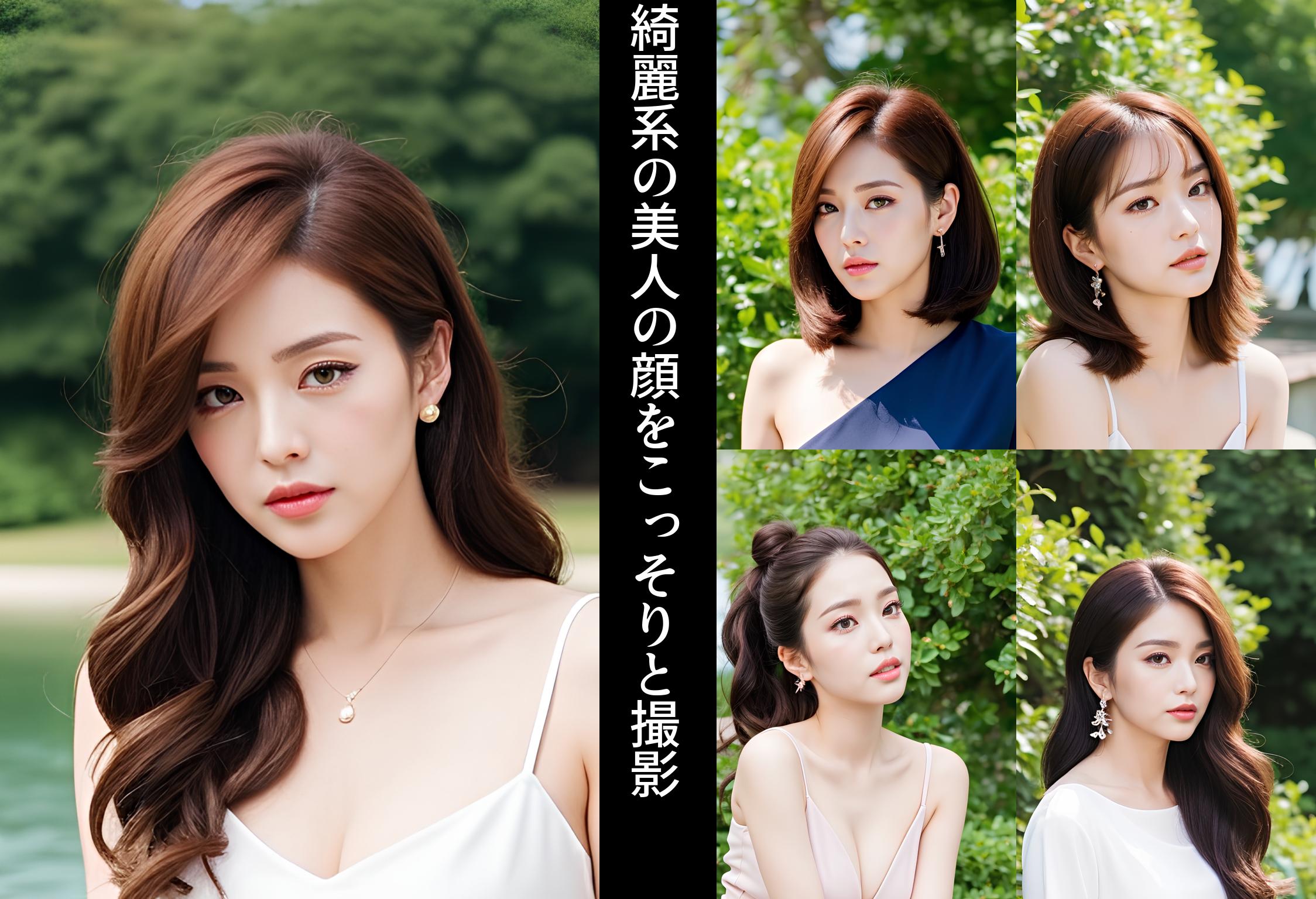 綺麗系の美人の顔をこっそりと撮影 part5