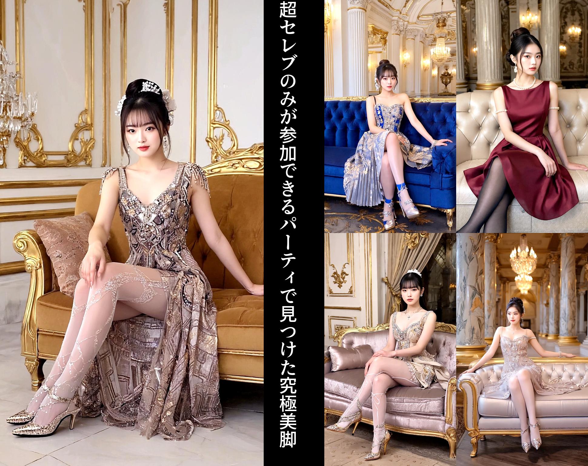 超セレブのみが参加できるパーティで見つけた究極美脚 part3