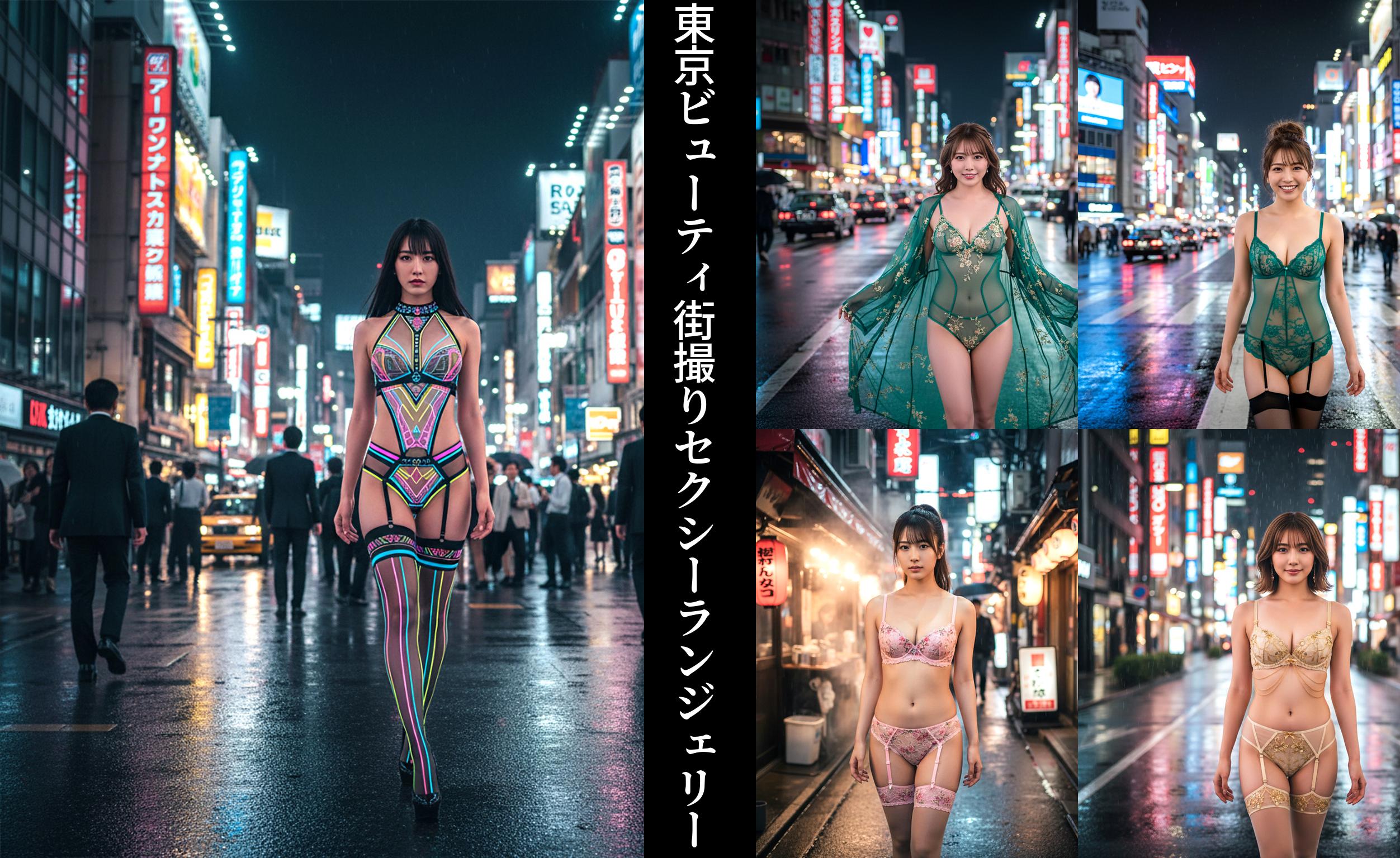 東京ビューティ街撮りセクシーランジェリー part1