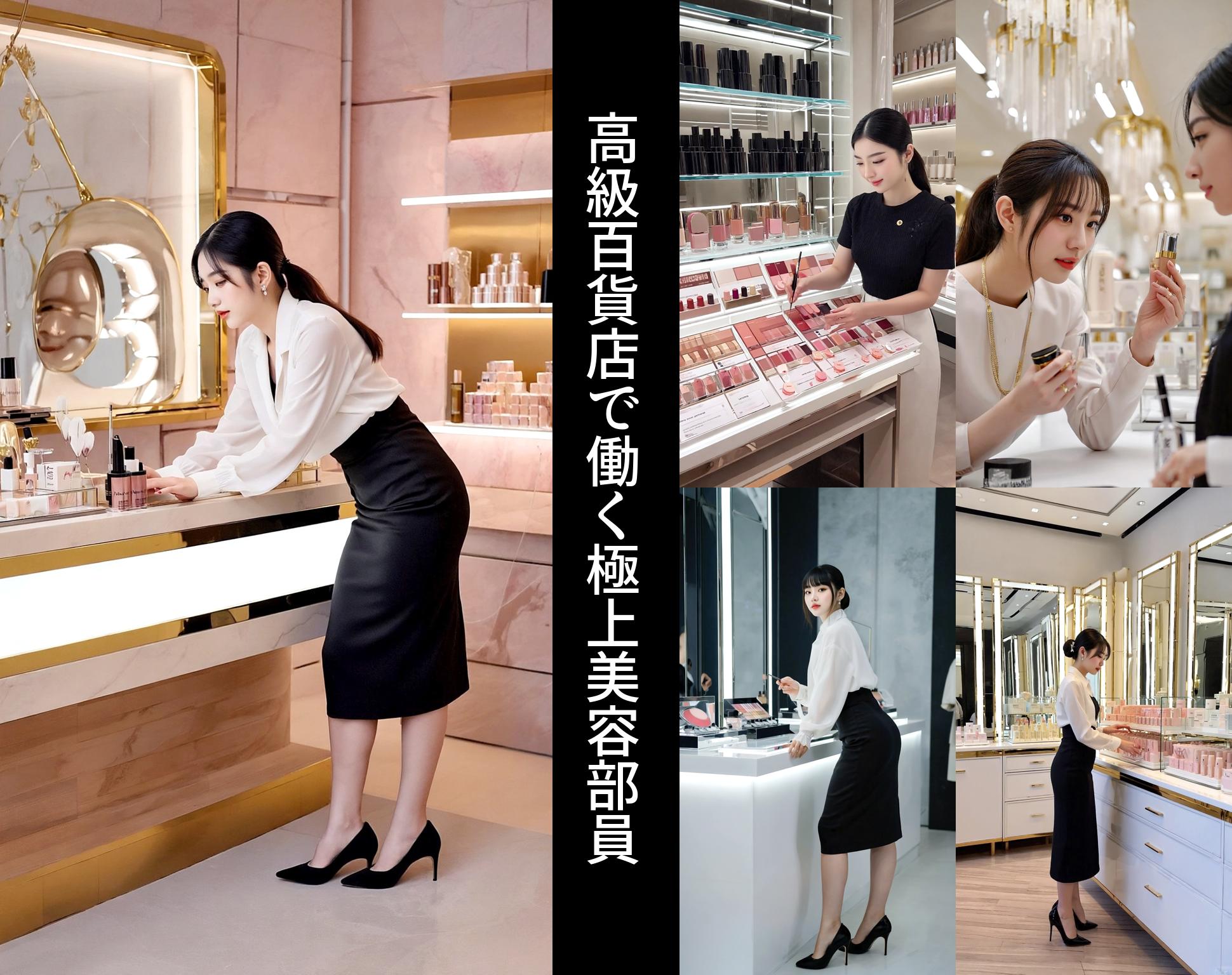高級百貨店で働く極上美容部員 part4