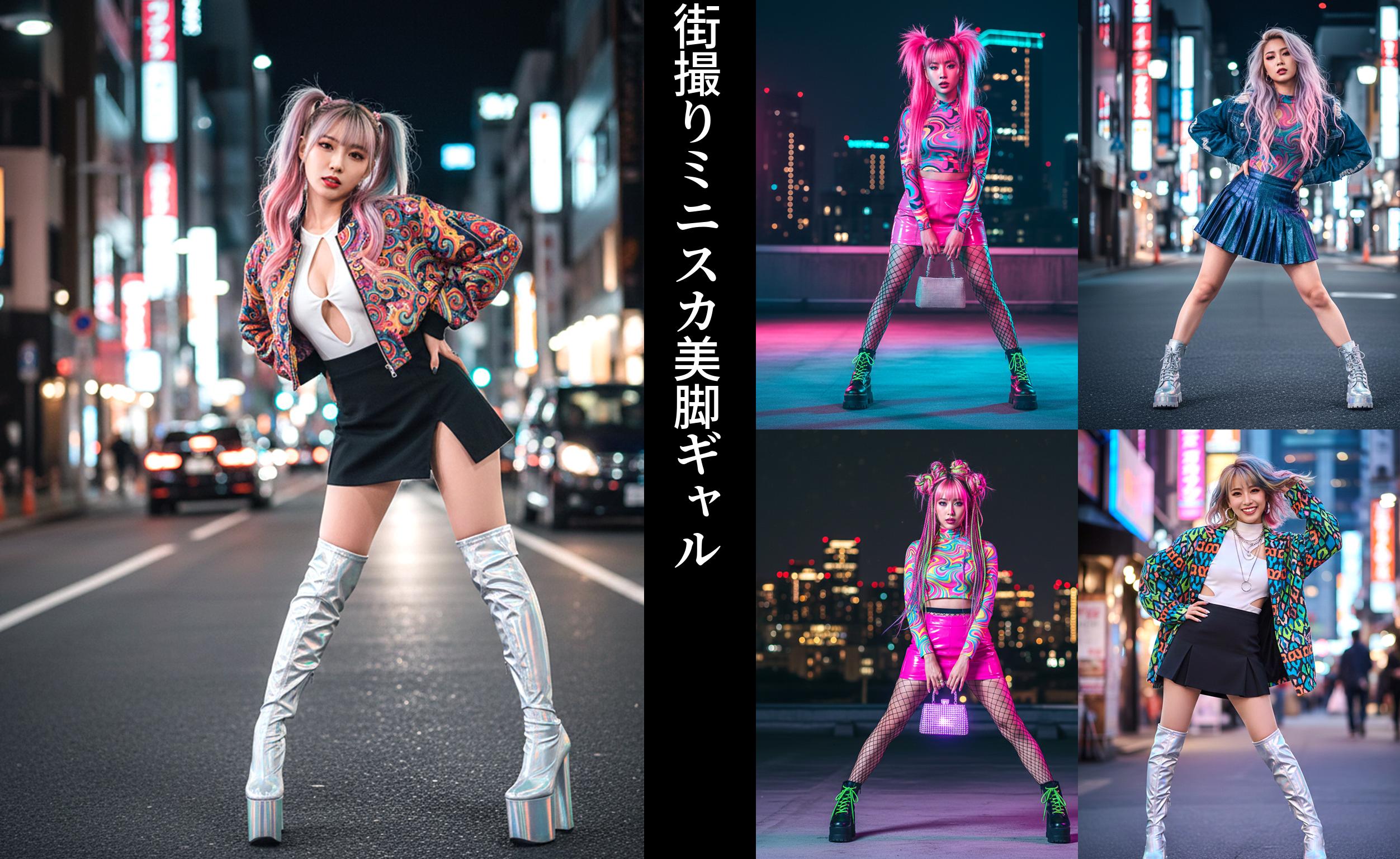 街撮りミニスカ美脚ギャル part1