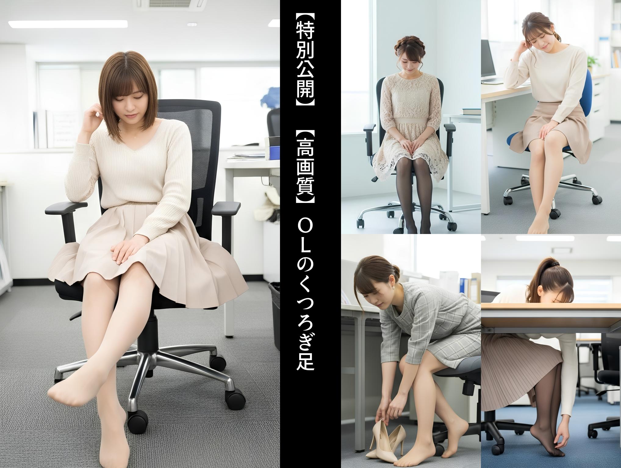 【特別公開】【高画質】ＯＬのくつろぎ足 part3