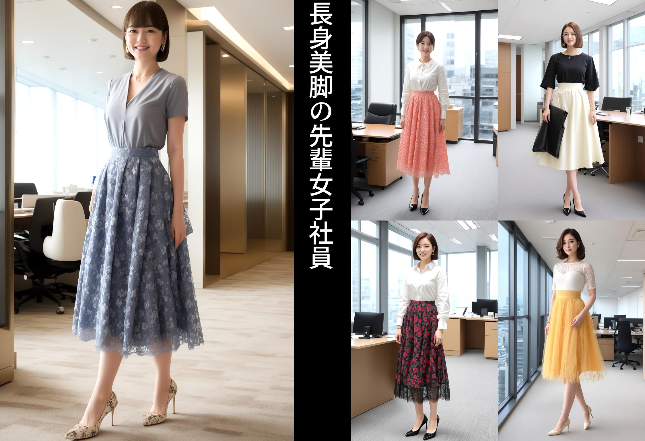 長身美脚の先輩女子社員 part4