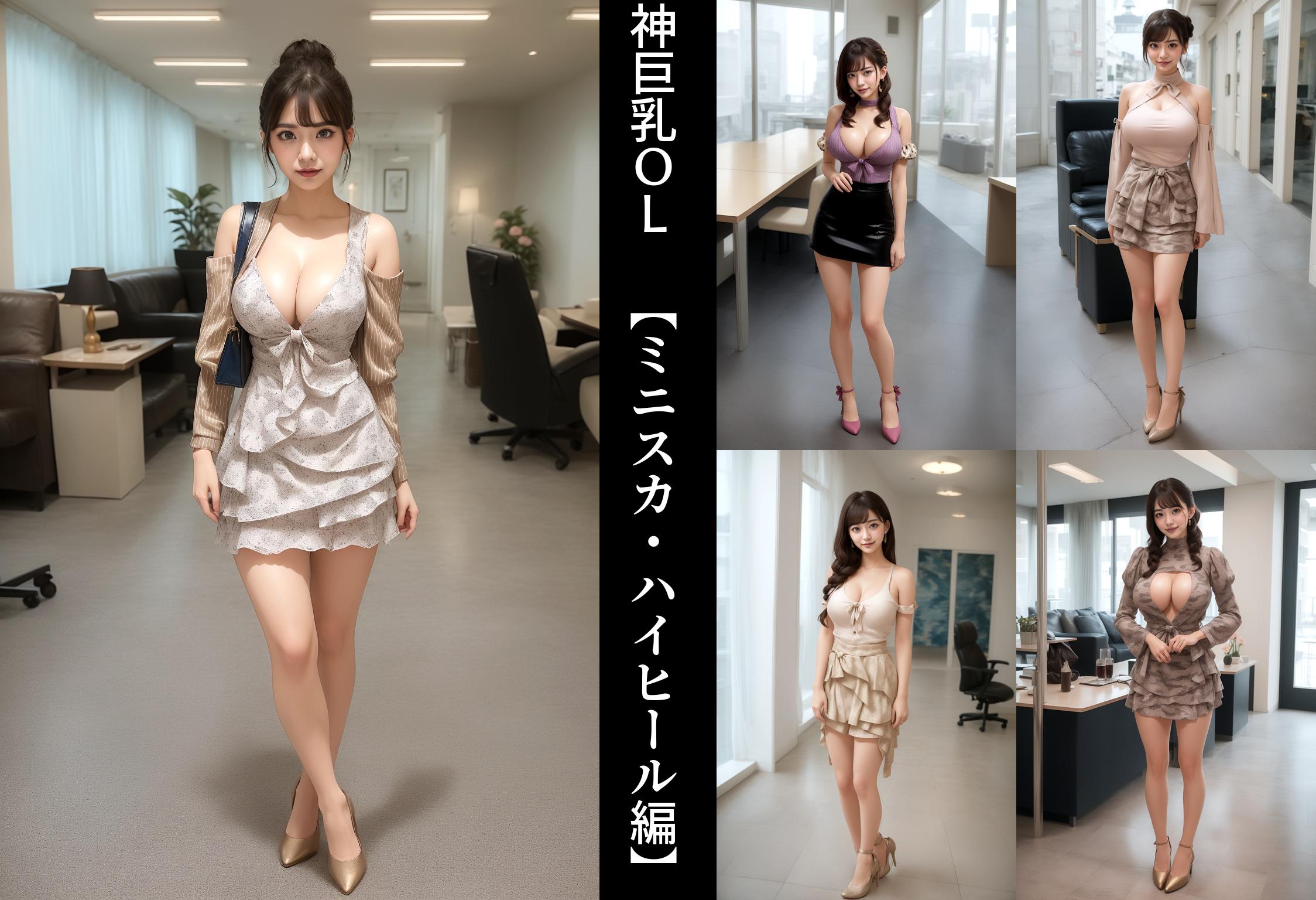 神巨乳ＯＬ 【ミニスカ・ハイヒール編】 part3