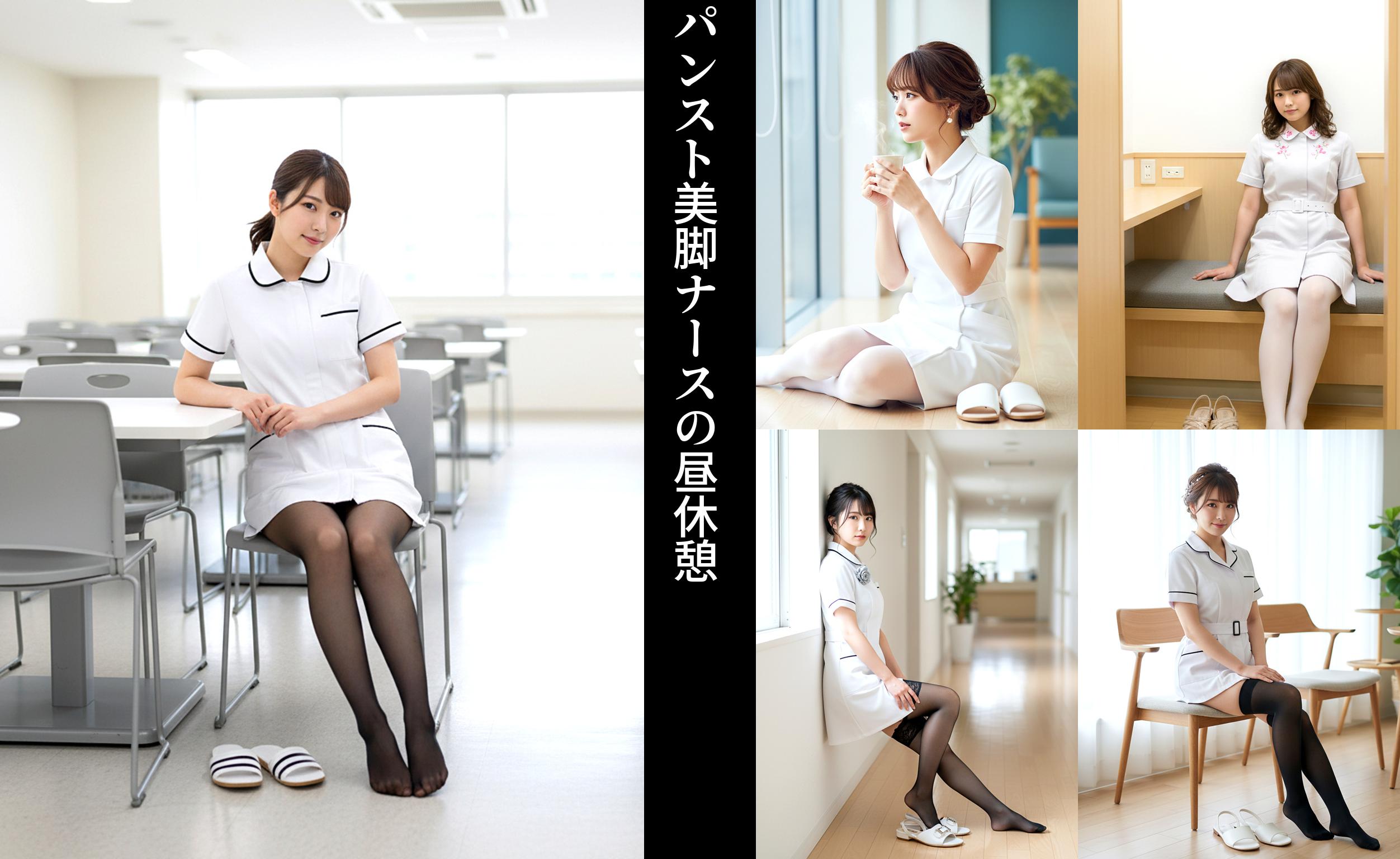 パンスト美脚ナースの昼休憩 part2