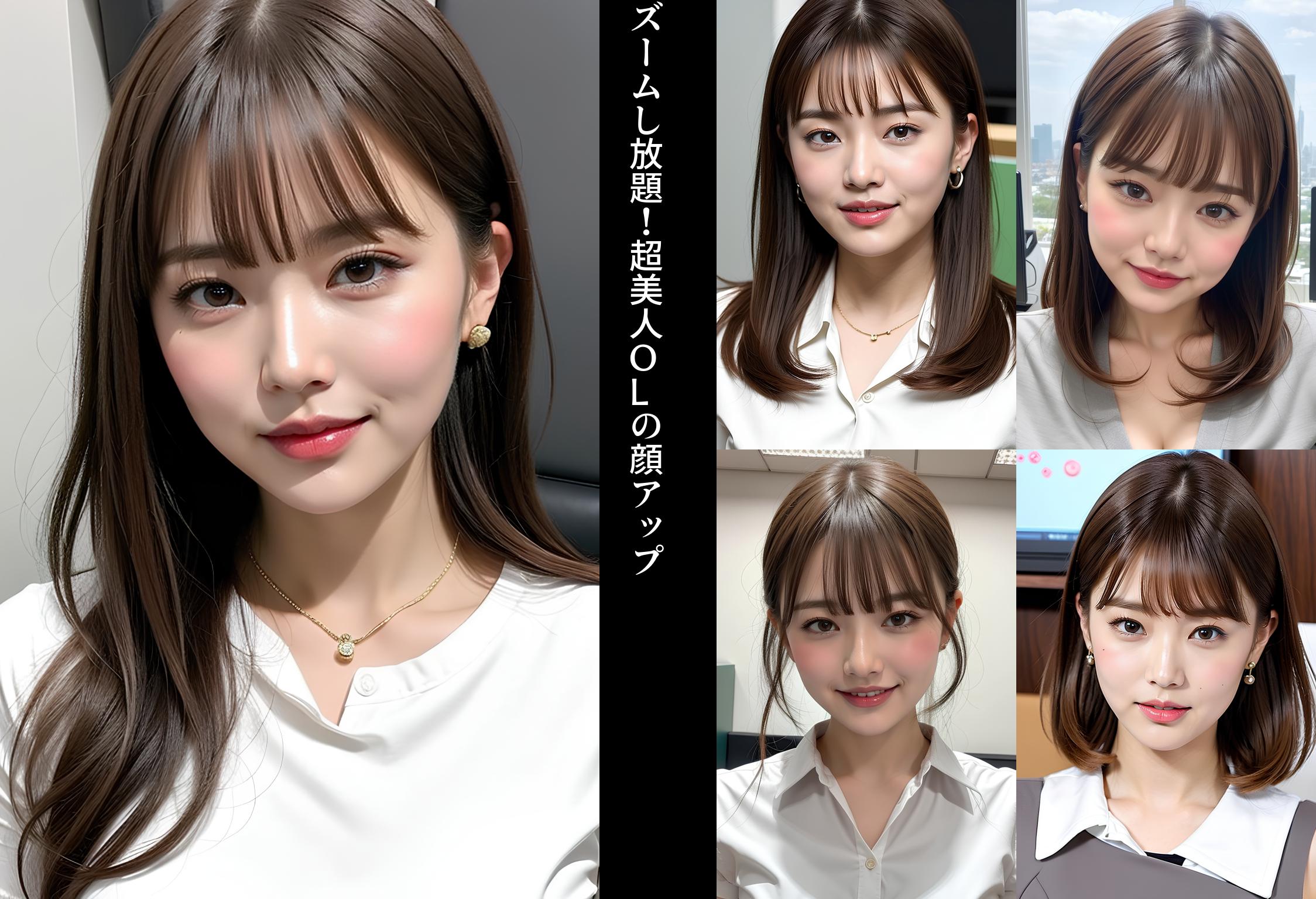 ズームし放題！超美人OLの顔アップ part14