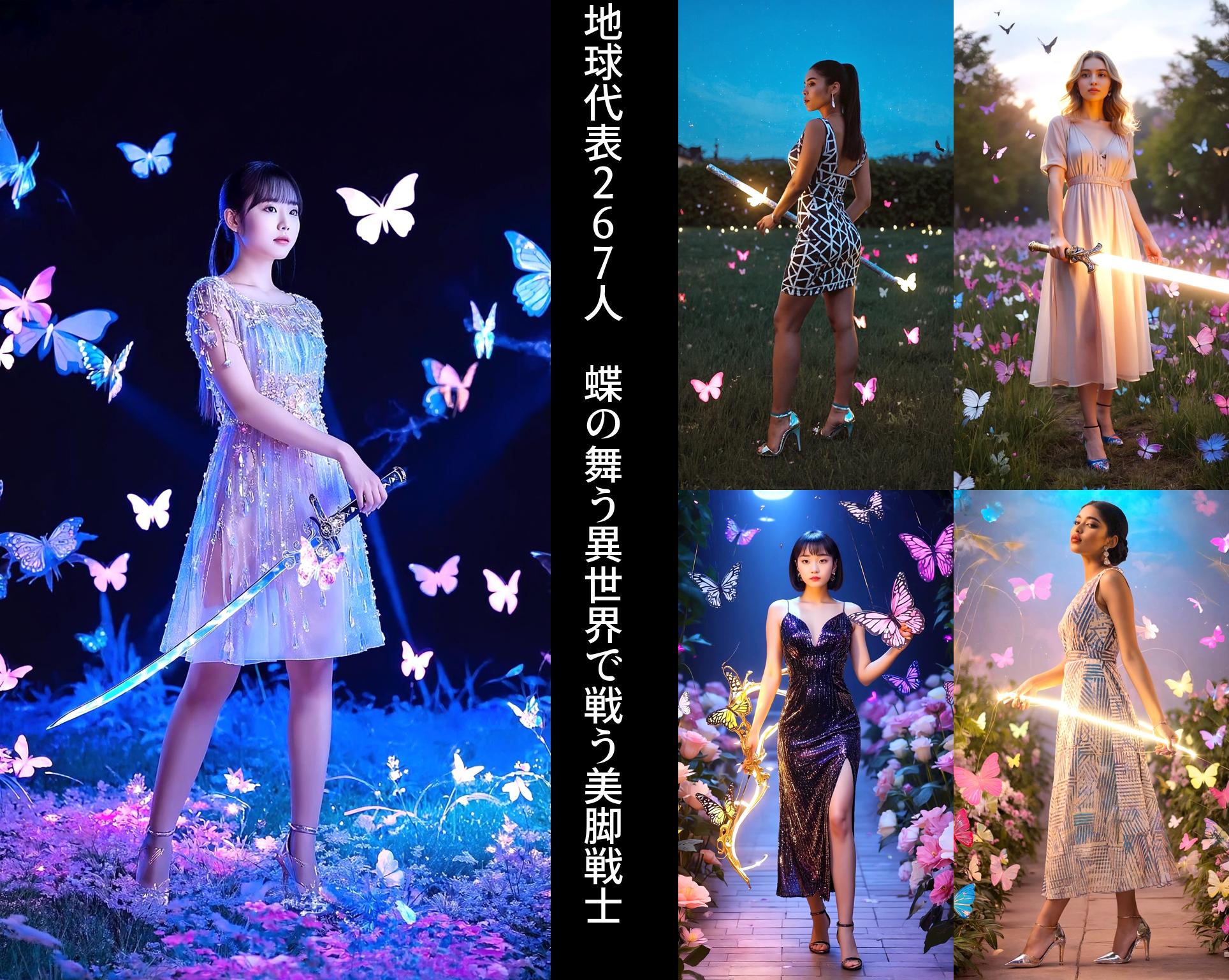 地球代表２６７人　蝶の舞う異世界で戦う美脚戦士 part5