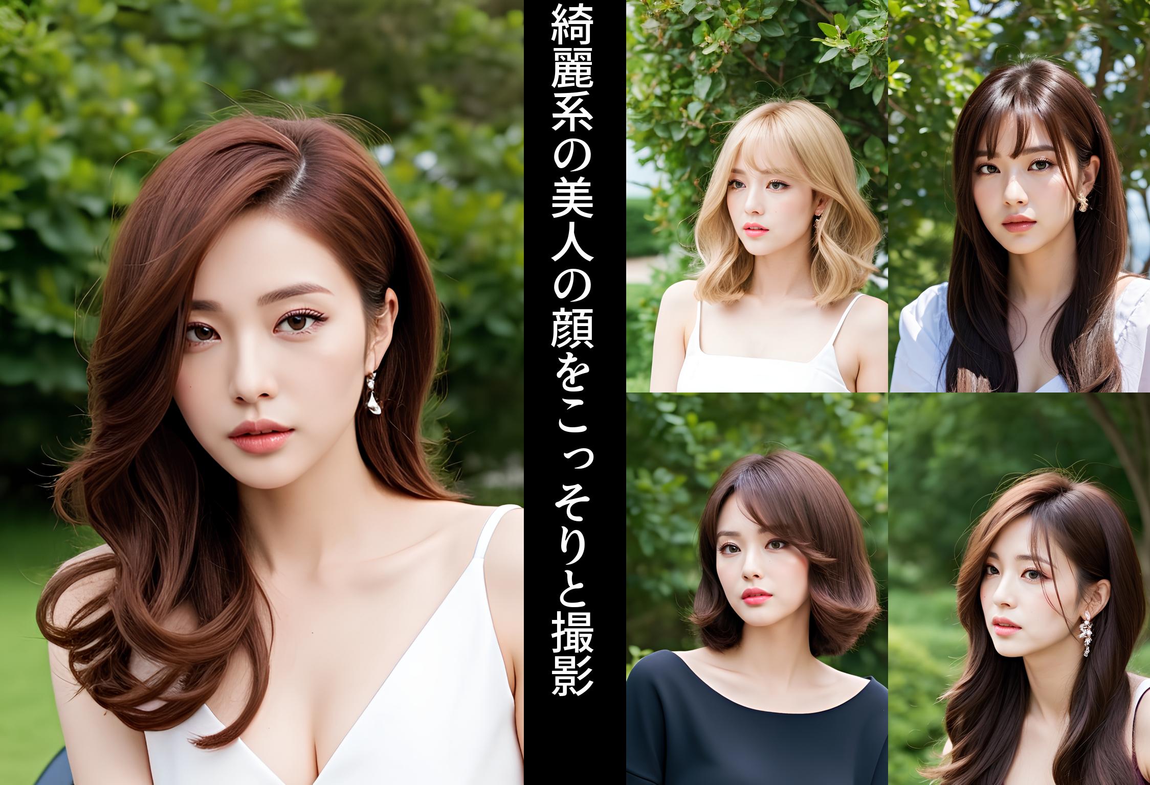 綺麗系の美人の顔をこっそりと撮影 part6