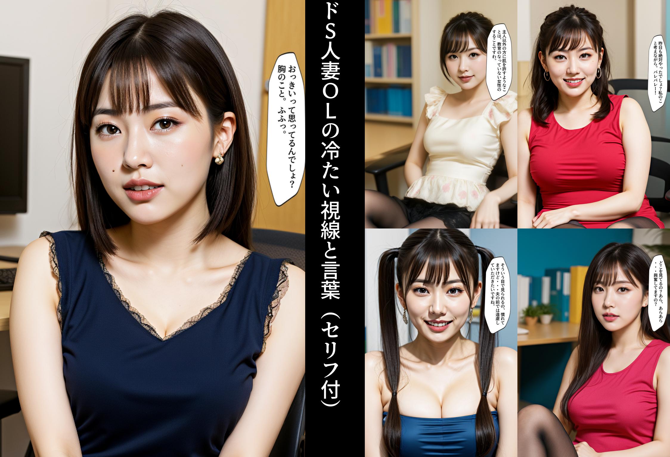 ドＳ人妻ＯＬの冷たい視線と言葉（セリフ付） part6