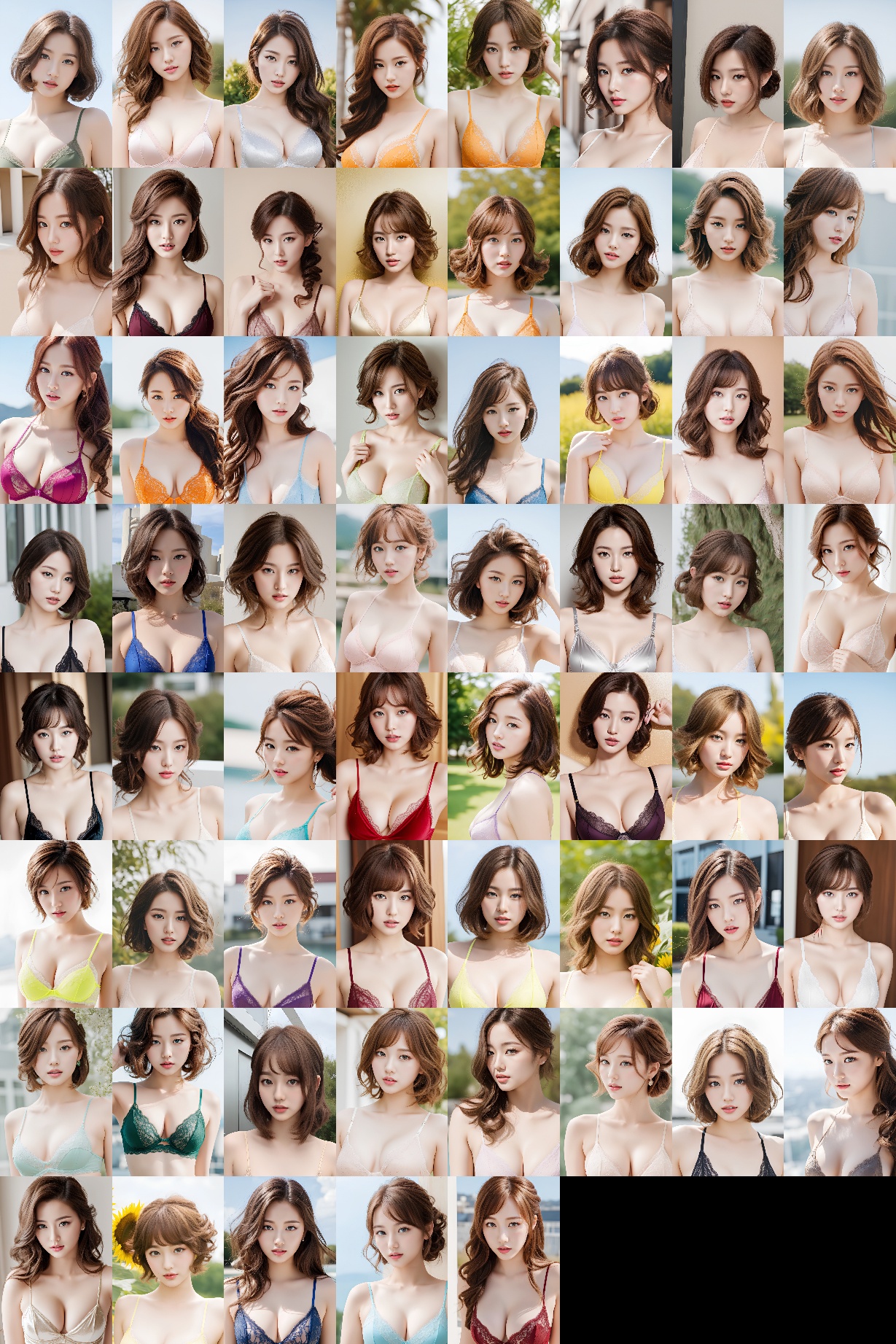 ブラ紐と谷間が誘う、大人の瞬間 part7