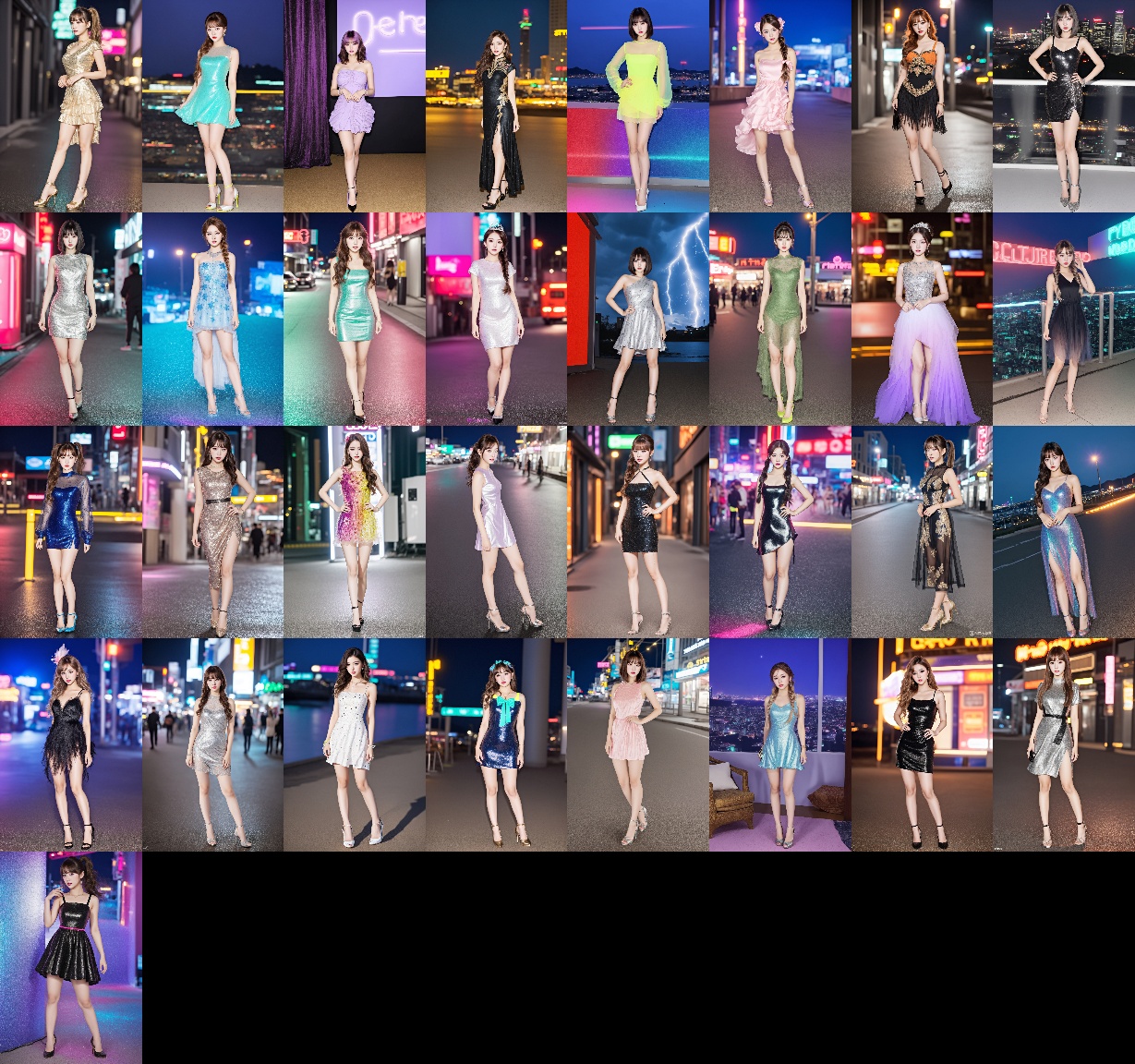 夜の街にデビューした美脚オンナ part6