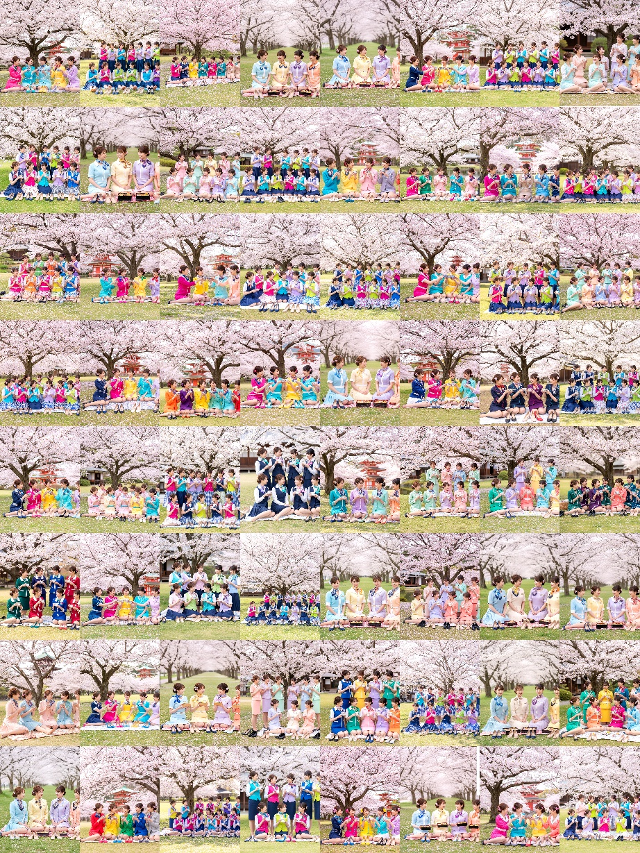 美人ＣＡ軍団の上品な花見 part1