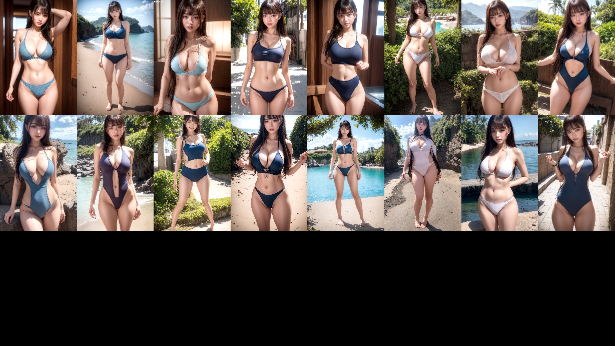 エリカの「きわどい」水着 part2