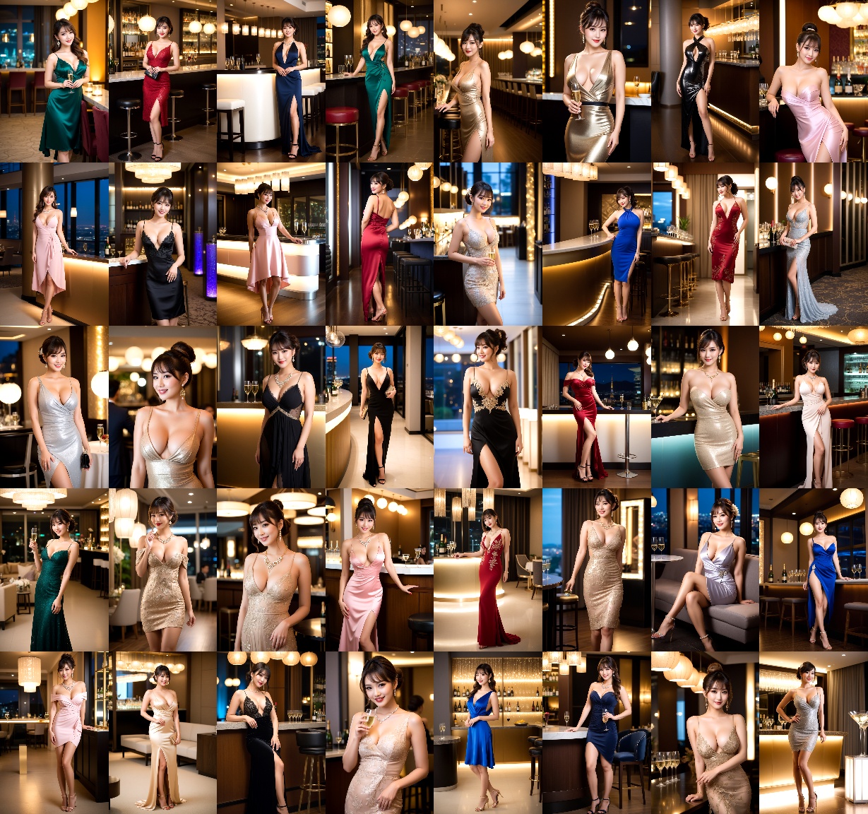 結婚式の二次会で出会ったドレス美女 part1