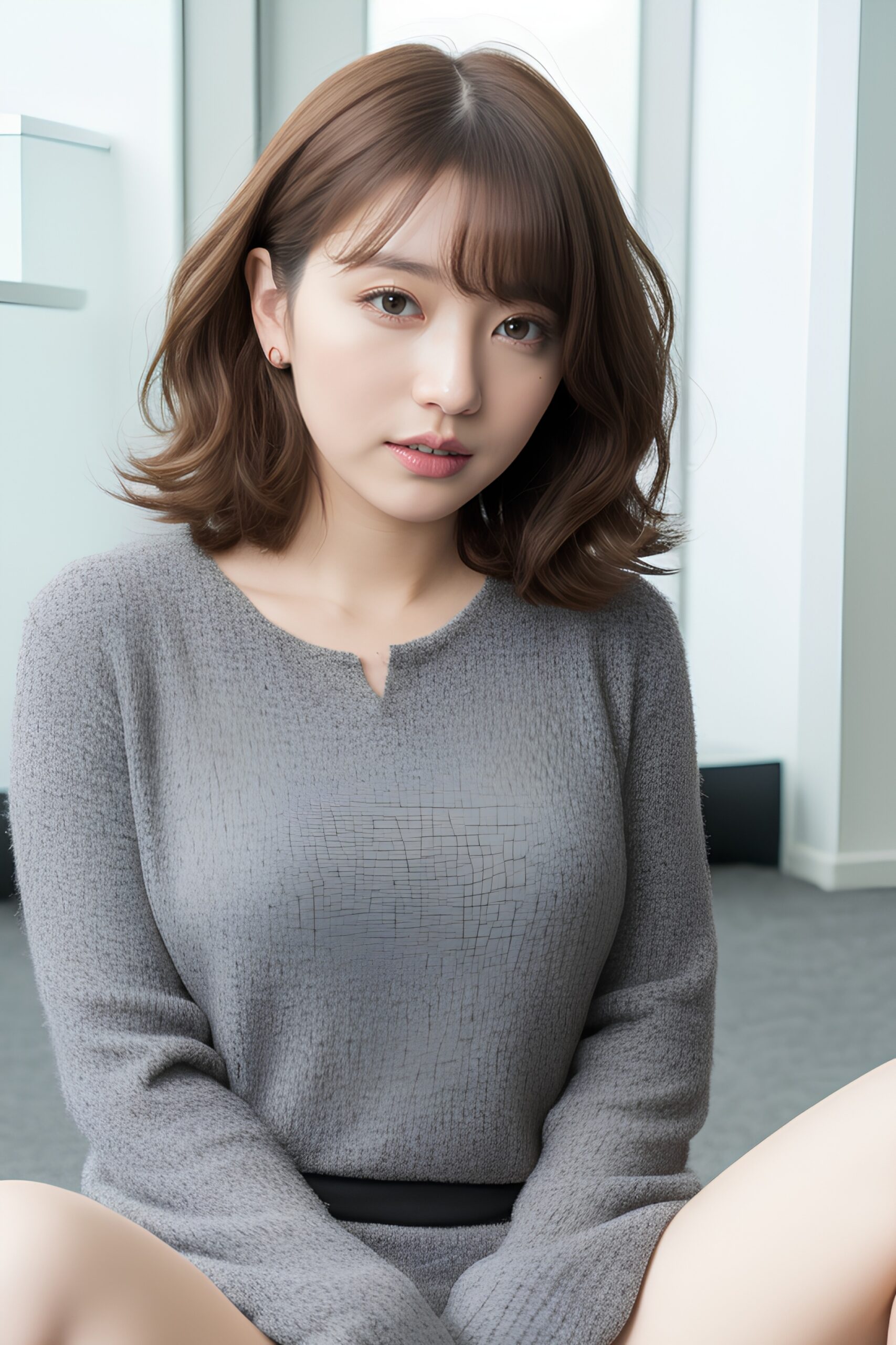 【高画質】見えてないだけで、すごいことしてます part1 おしゃれ しゃがみ 6