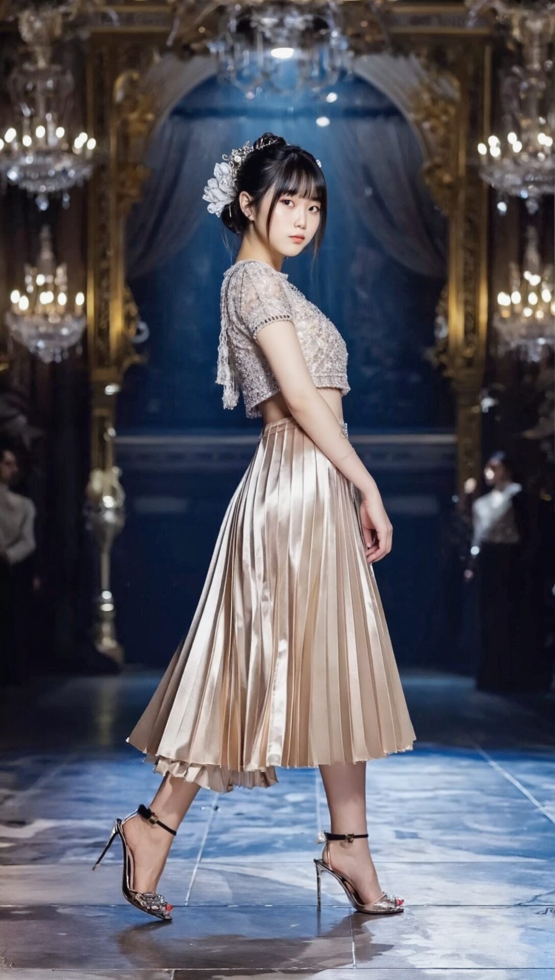 ブリーツスカートのエロいオンナ part5 ストッキング ドレス 4