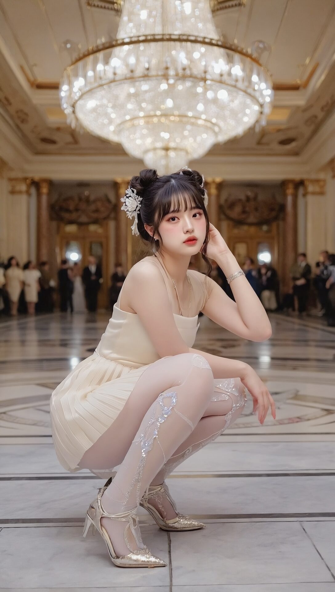 ブリーツスカートのエロいオンナ part5 ストッキング ドレス 2