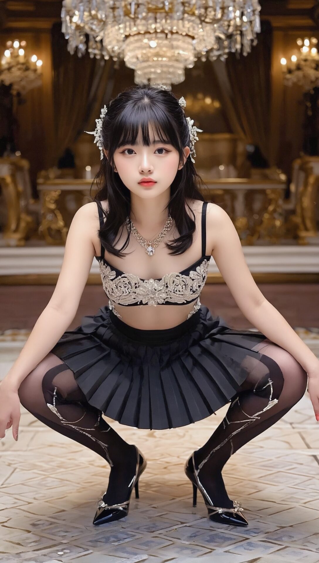 ブリーツスカートのエロいオンナ part5 ストッキング ドレス 1