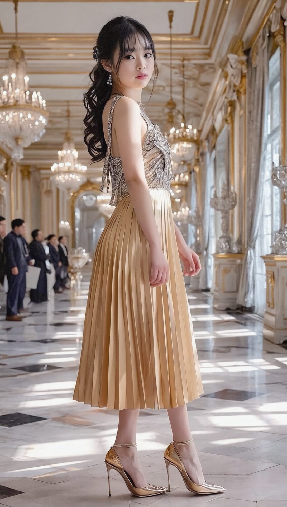 ブリーツスカートのエロいオンナ part6 ストッキング ドレス 2