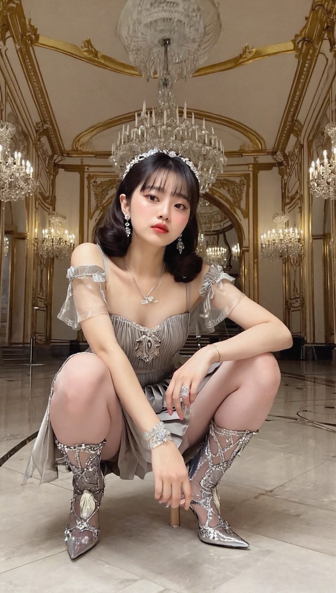 ブリーツスカートのエロいオンナ part6 ストッキング ドレス 4