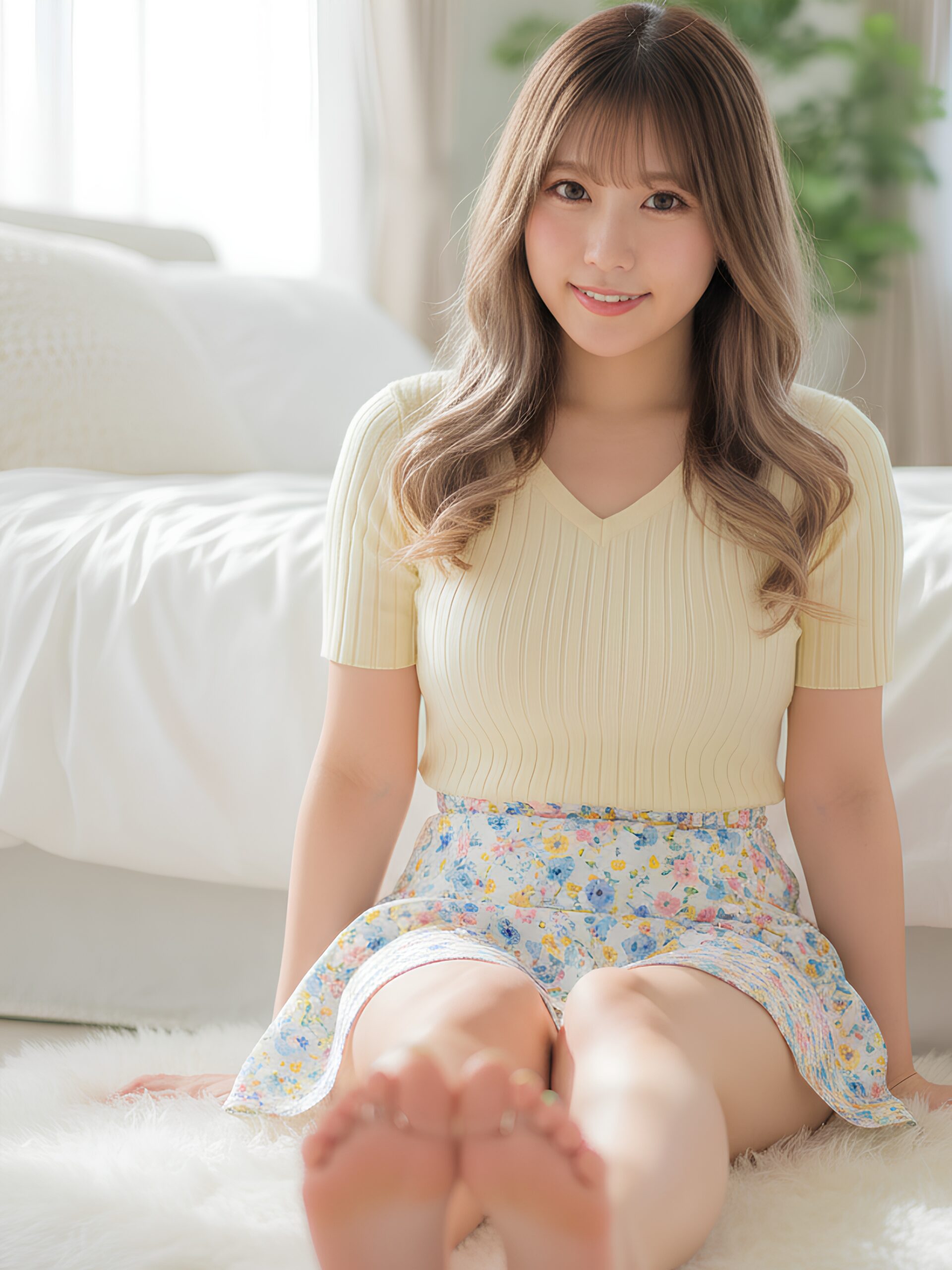 【高画質】僕の彼女は裸足の女神 part1 裸足 素足 1