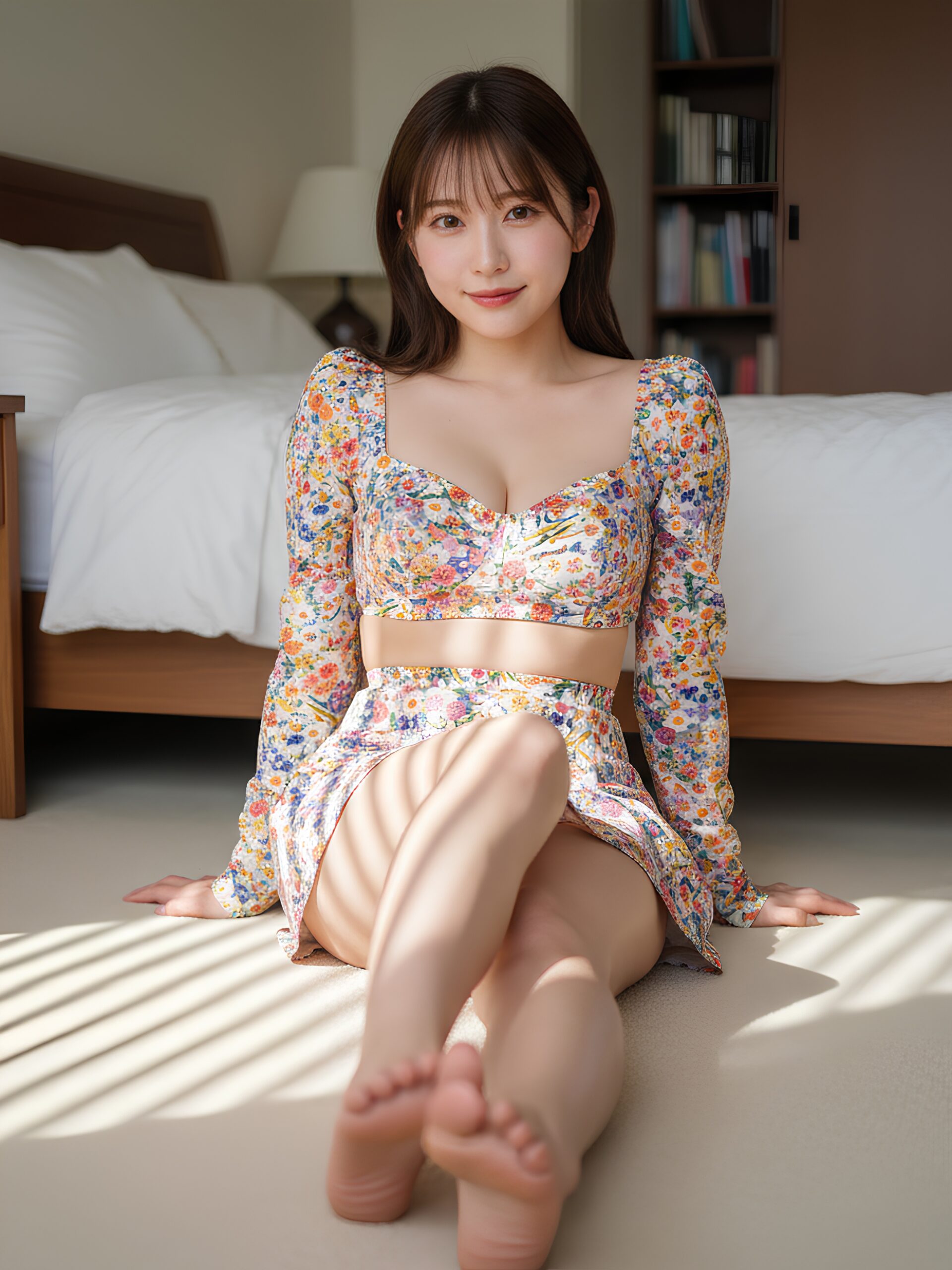 【高画質】僕の彼女は裸足の女神 part1 裸足 素足 4