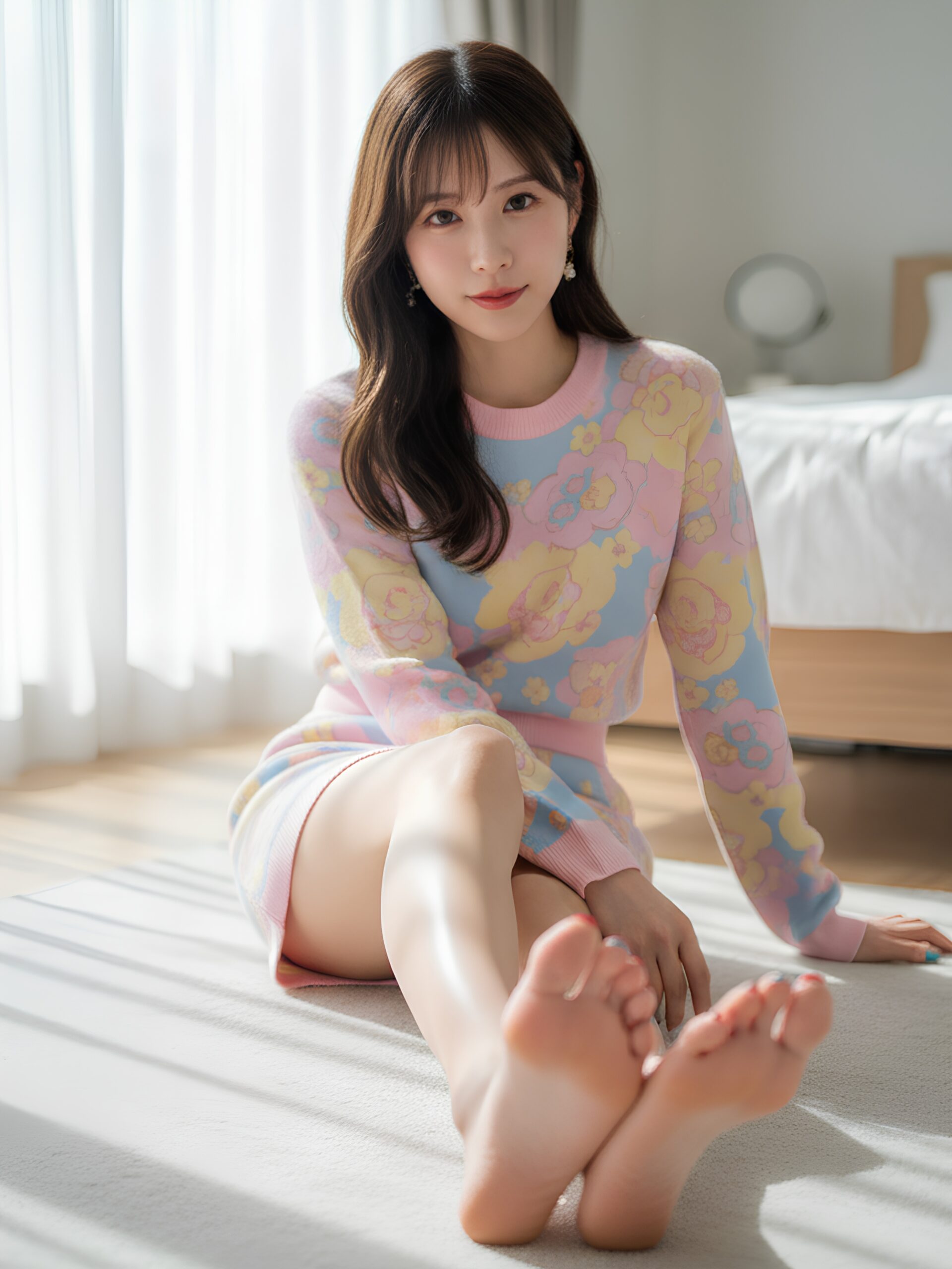 【高画質】僕の彼女は裸足の女神 part1 裸足 素足 2