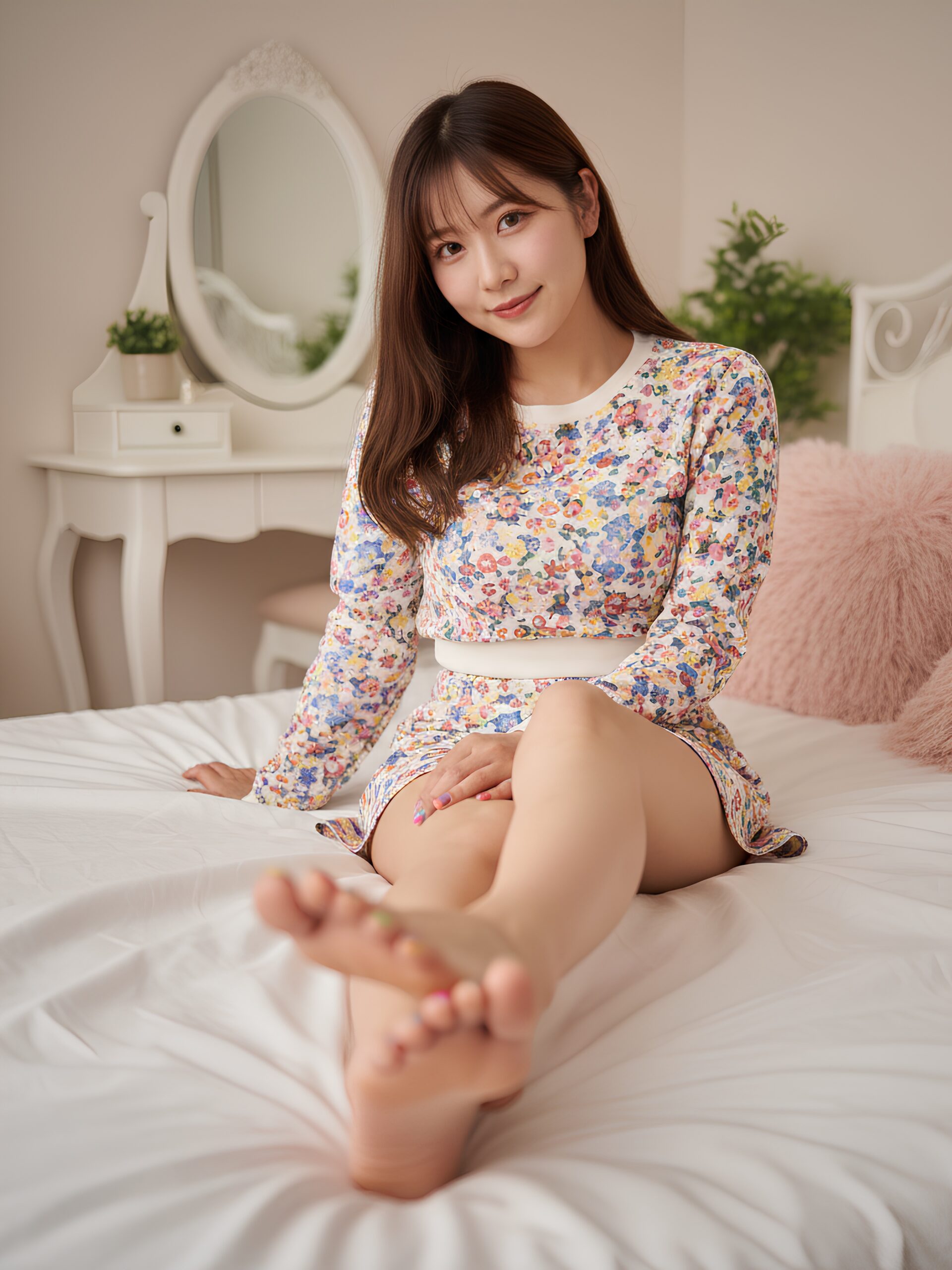 【高画質】僕の彼女は裸足の女神 part1 裸足 素足 4