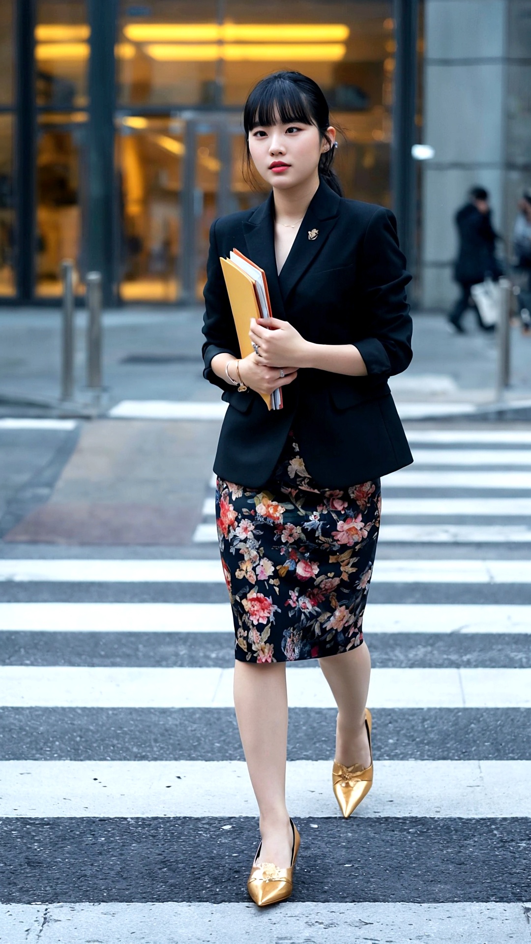 街で見かけた一生懸命働くOLの美脚 part6 OL パンプス 4