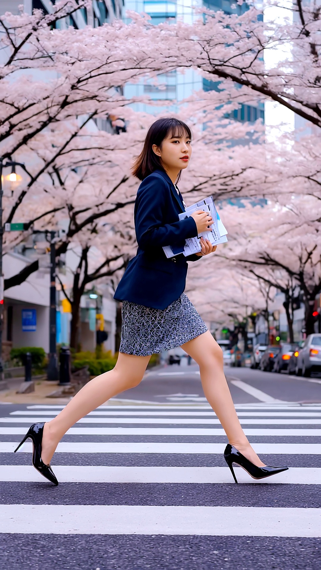 街で見かけた一生懸命働くOLの美脚 part6 OL パンプス 5