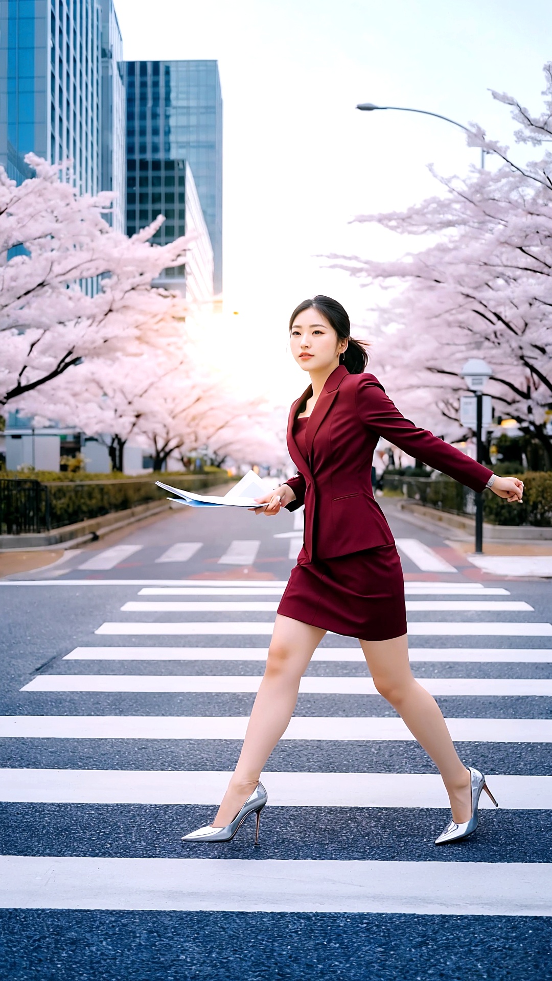 街で見かけた一生懸命働くOLの美脚 part7 OL パンプス 1