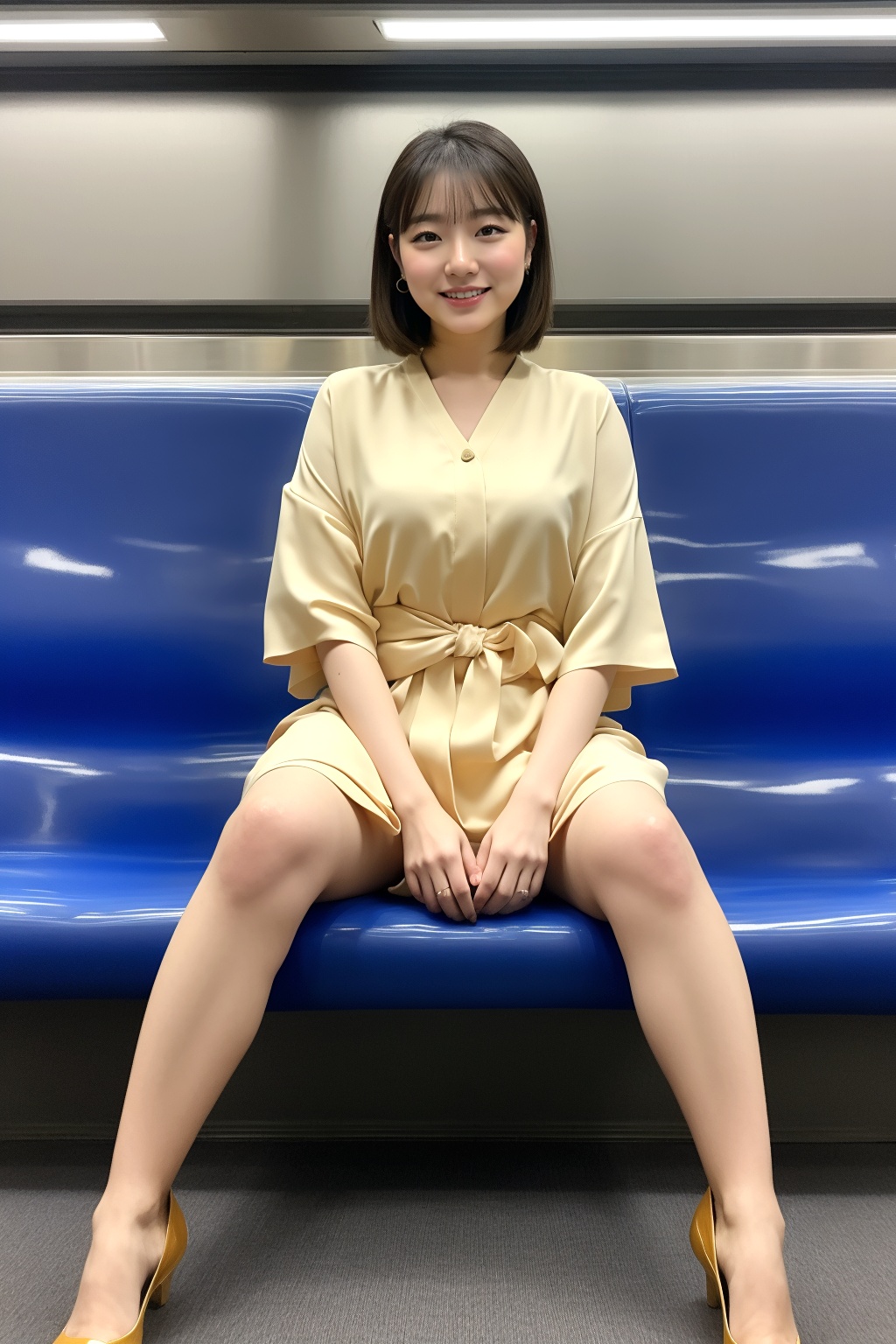 電車で見かけただらしない座り方のアラサー女子 part4 アラサー ハイヒール 6