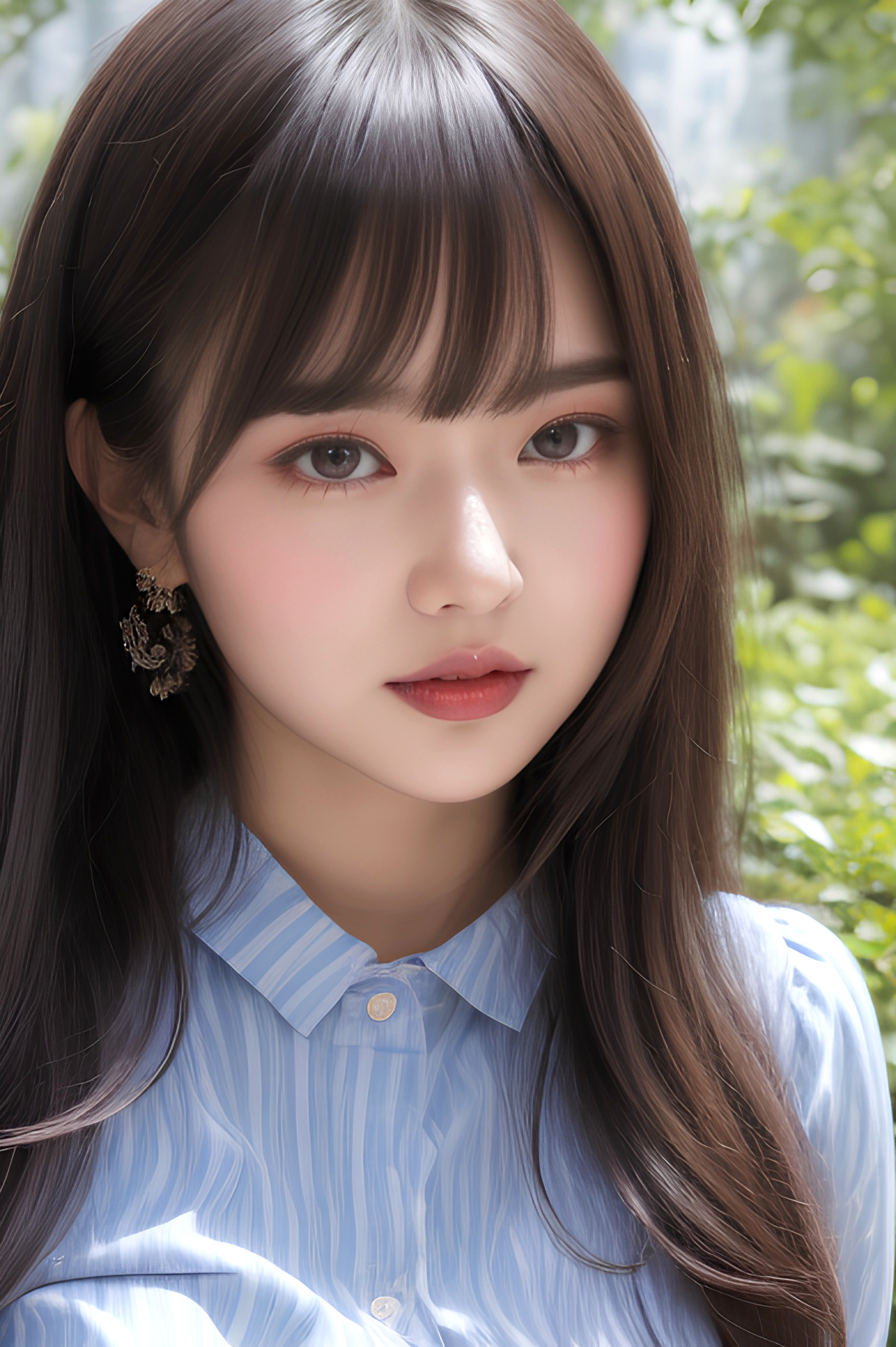 【高画質】オシャレなエリカのヘアメイク part1 エリカ 無料 1