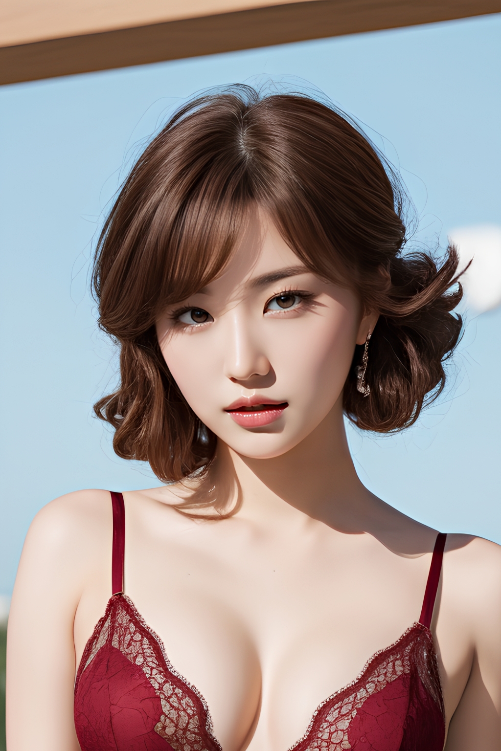 ブラ紐と谷間が誘う、大人の瞬間 part8 おっぱい ブラジャー 5