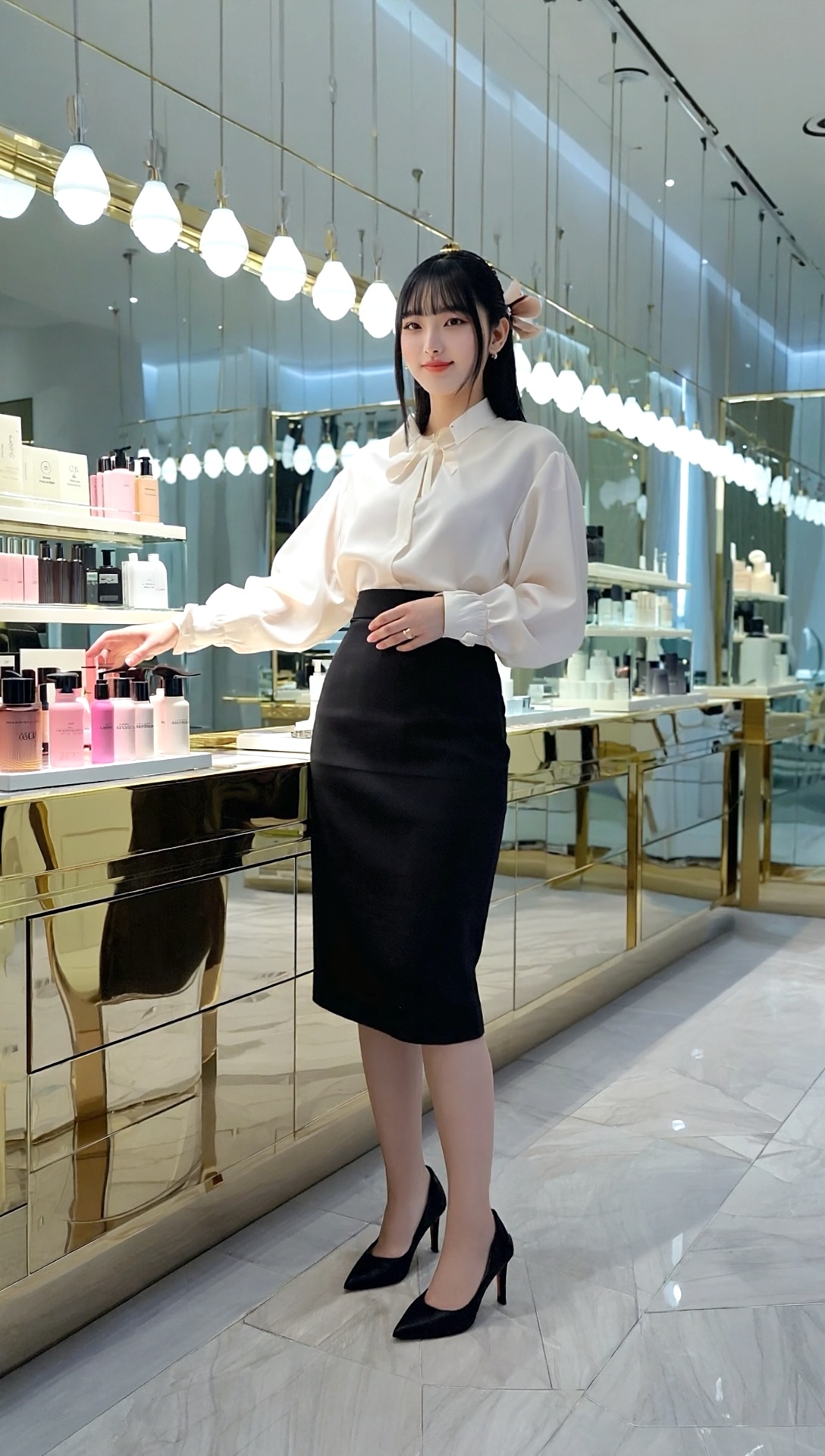 高級百貨店で働く極上美容部員 part3 ハイヒール パンプス 2