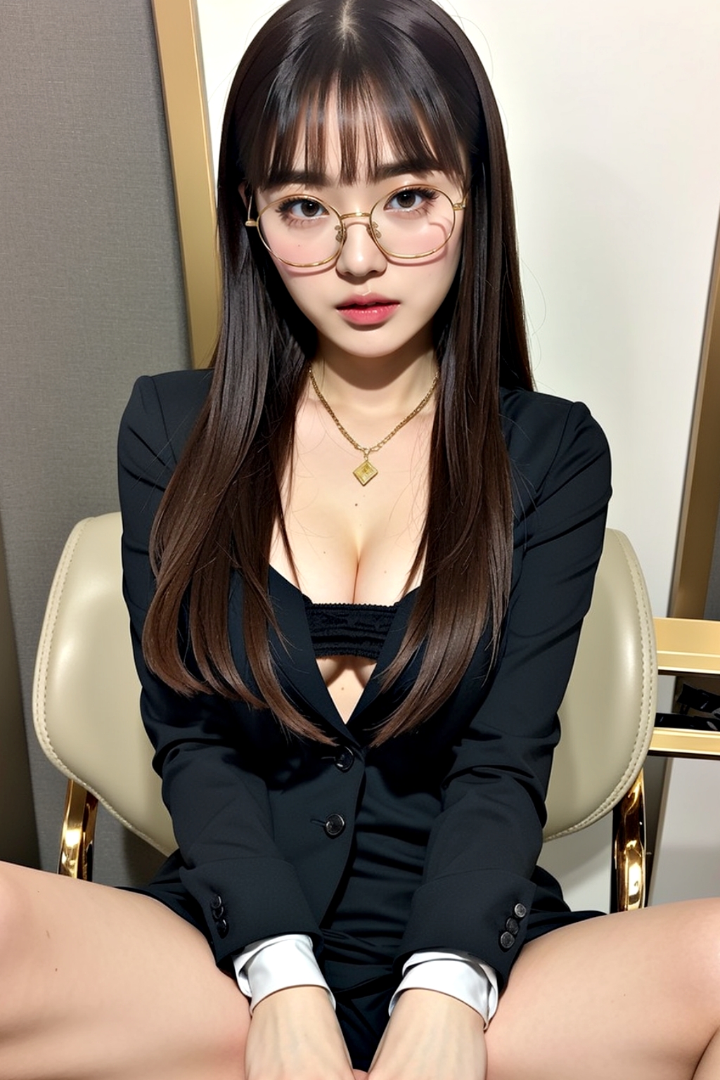 職場にいる真面目なメガネ美女の巨乳 part11 眼鏡 メガネ 2