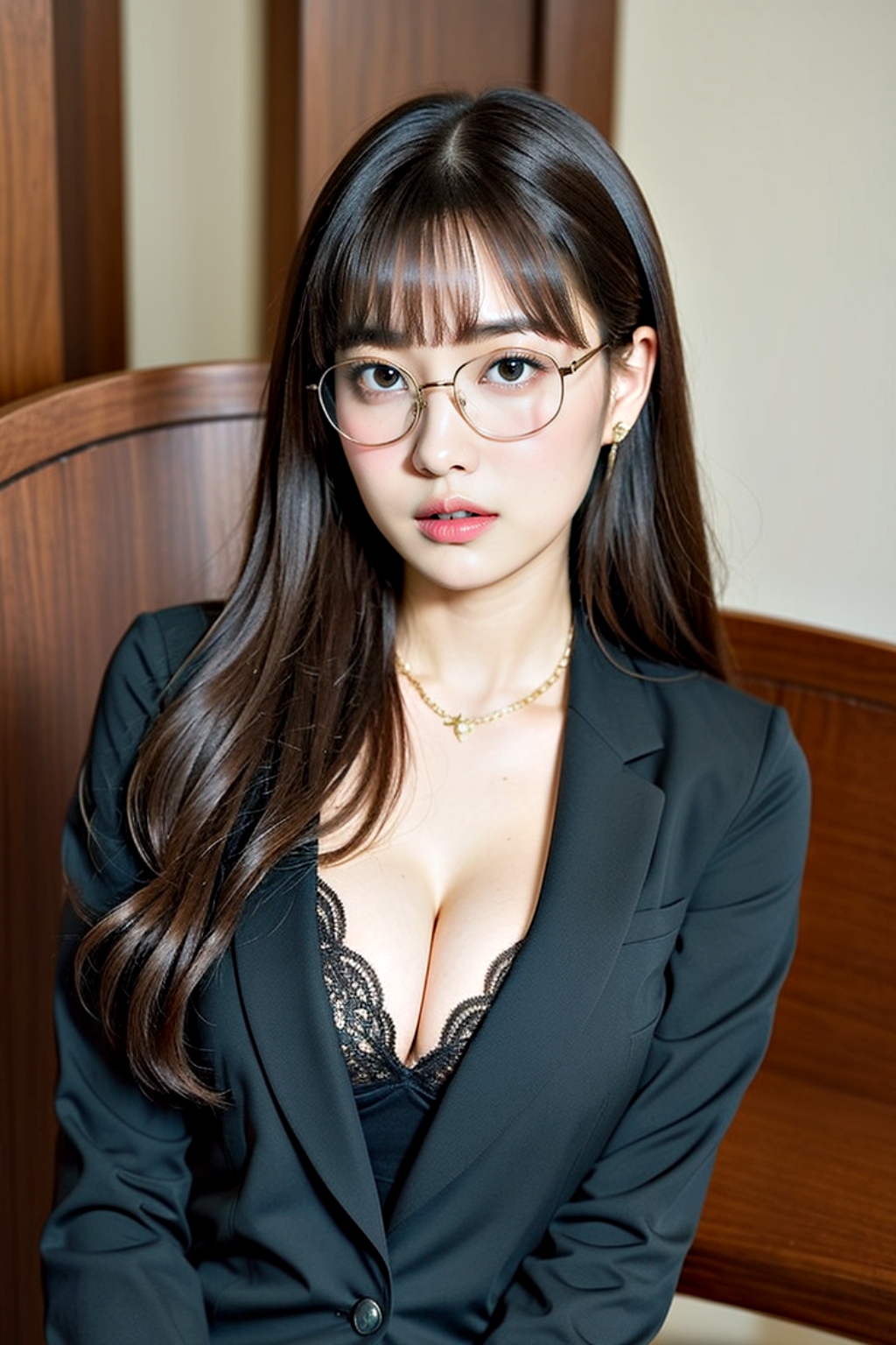 職場にいる真面目なメガネ美女の巨乳 part11 眼鏡 メガネ 3