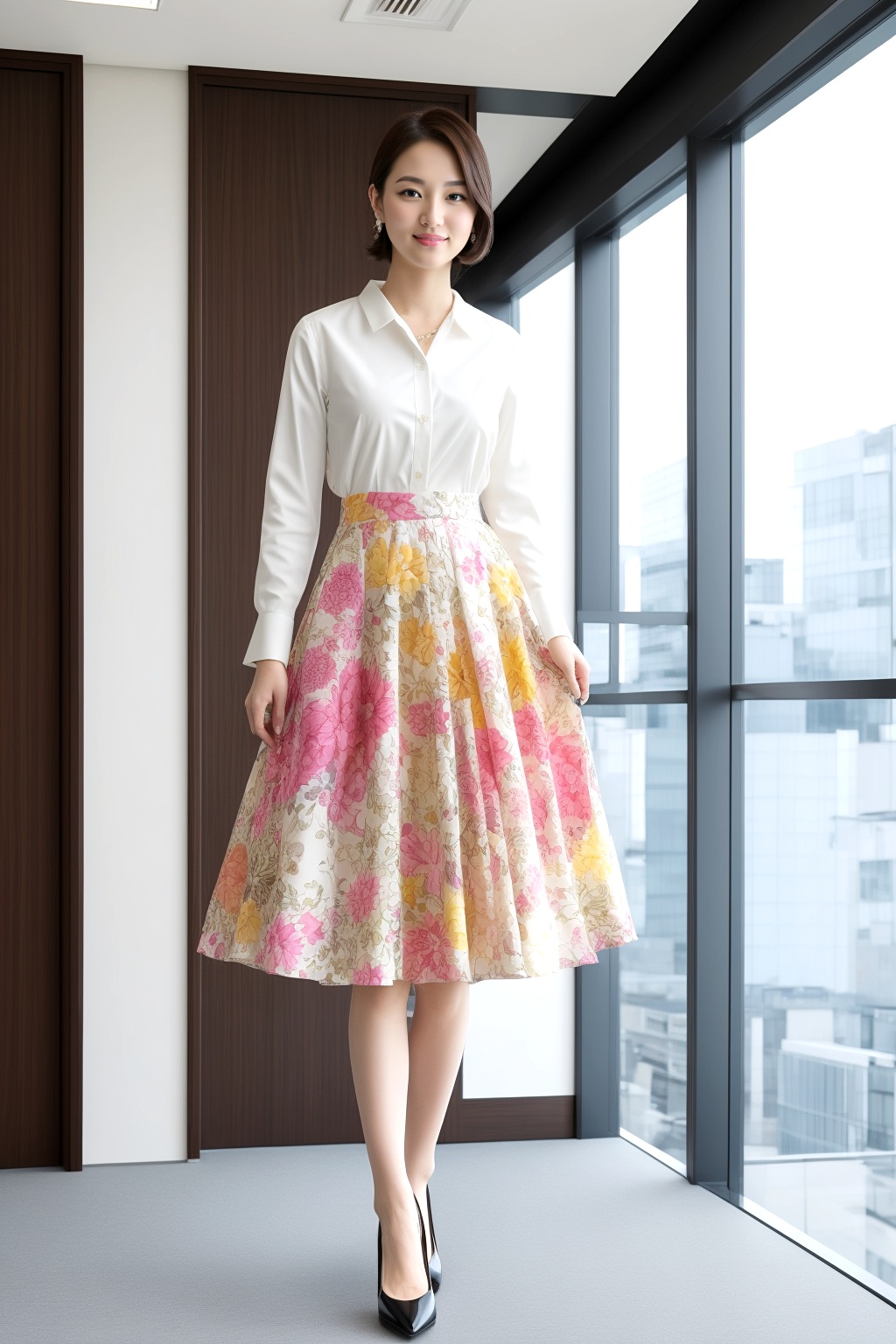 長身美脚の先輩女子社員 part3 OL ハイヒール 4