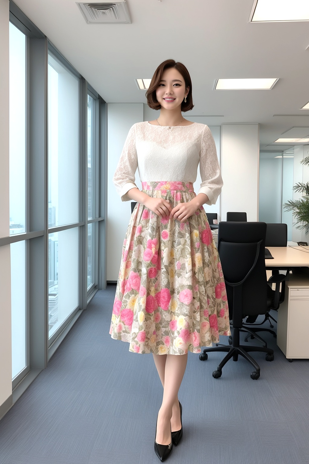 長身美脚の先輩女子社員 part3 OL ハイヒール 6