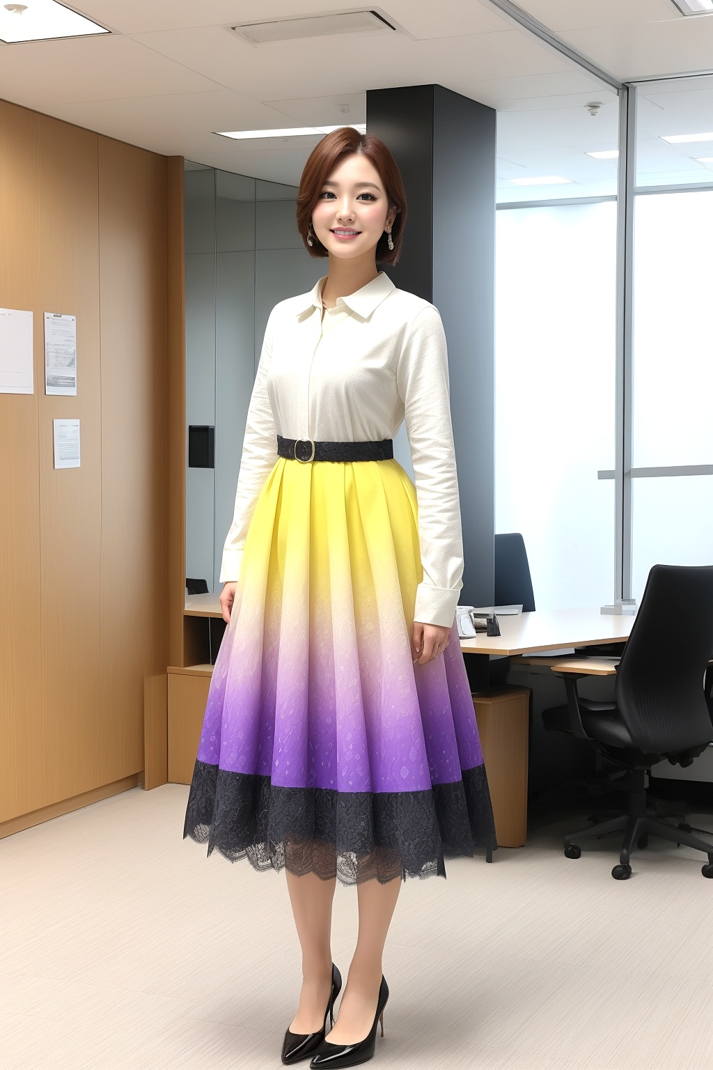 長身美脚の先輩女子社員 part4 OL ハイヒール 1