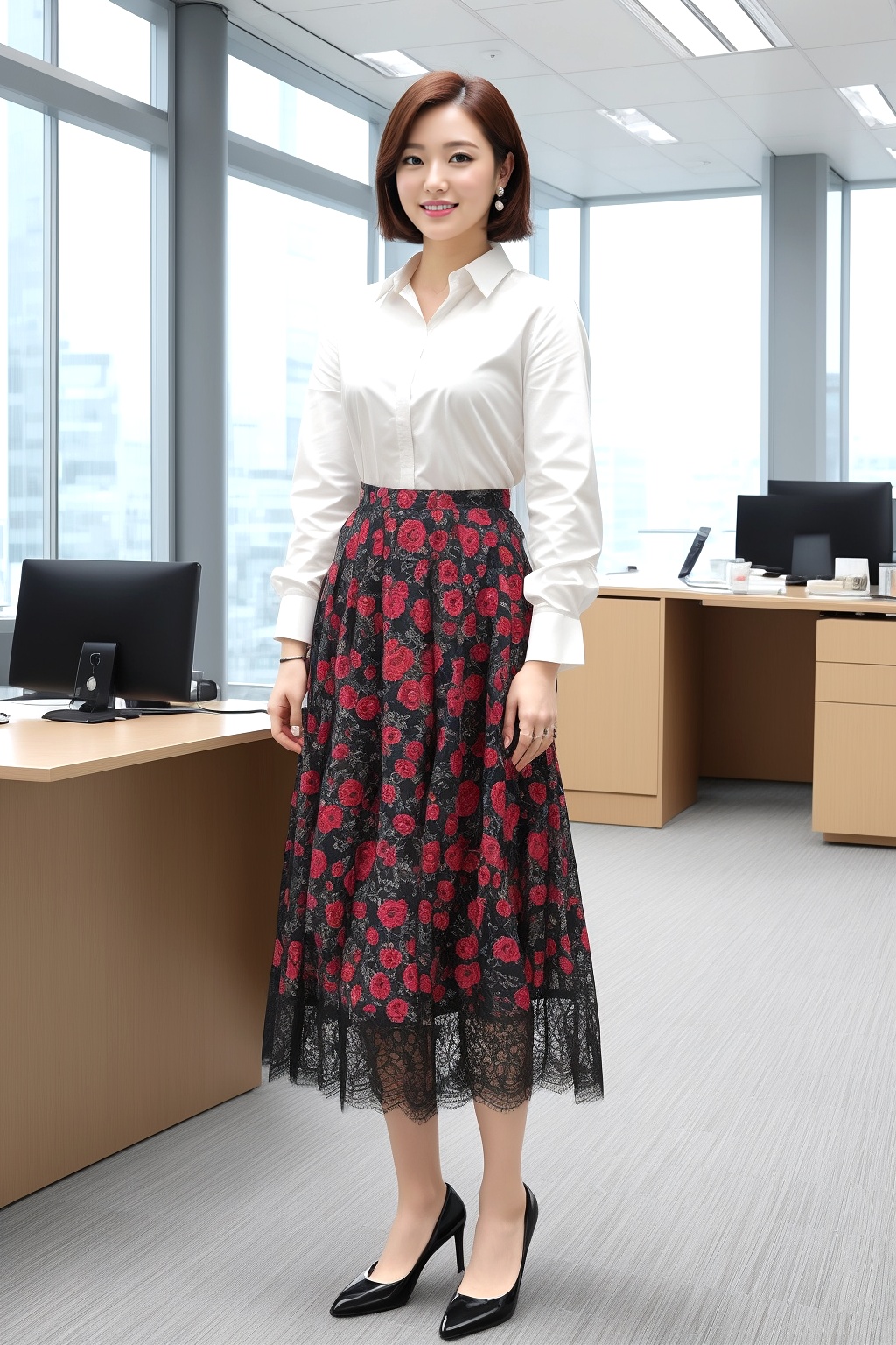 長身美脚の先輩女子社員 part4 OL ハイヒール 2