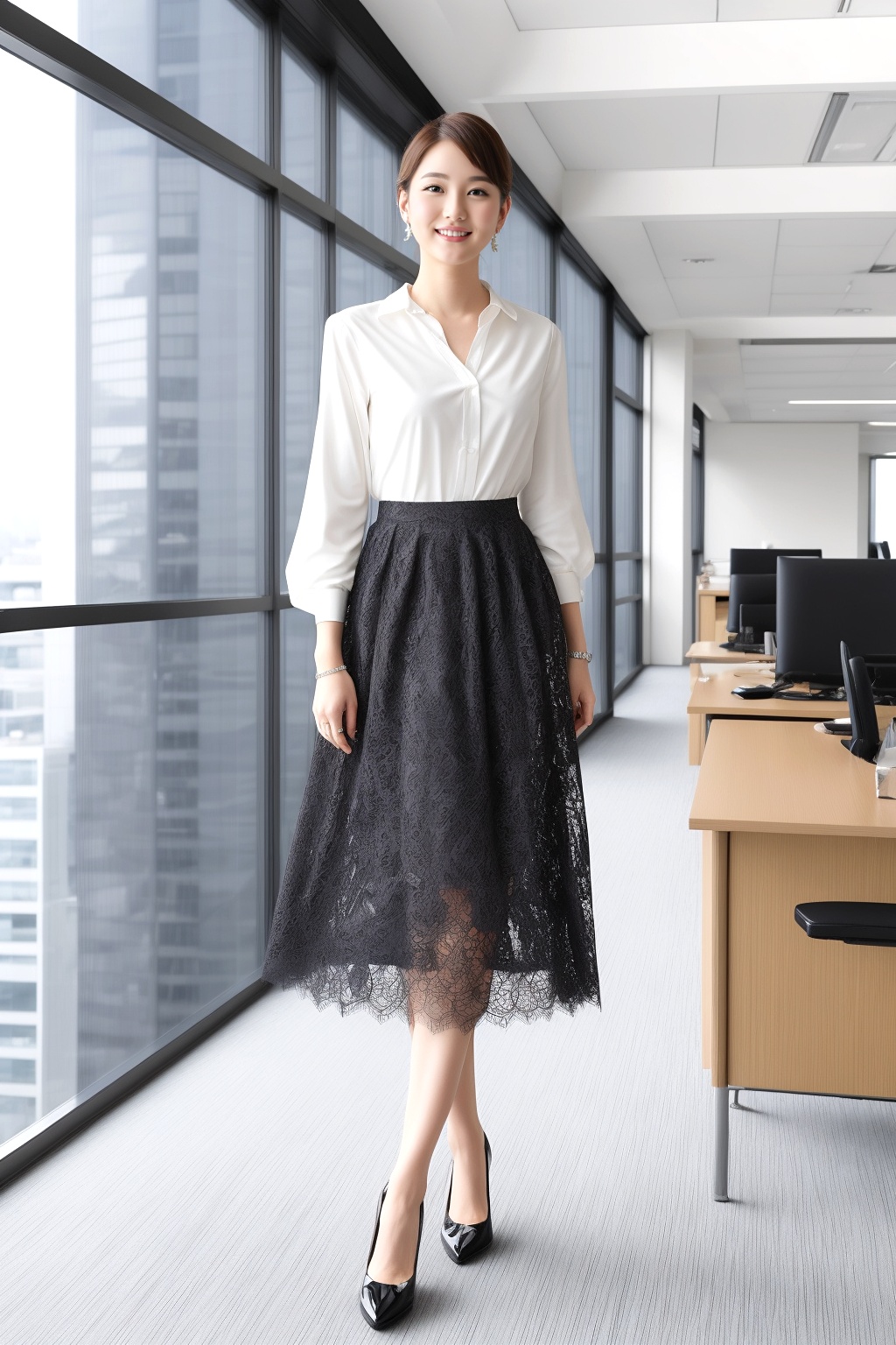 長身美脚の先輩女子社員 part4 OL ハイヒール 4