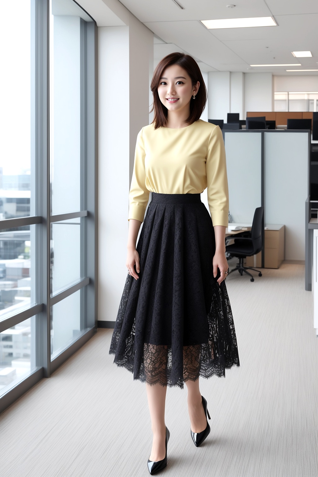 長身美脚の先輩女子社員 part4 OL ハイヒール 6