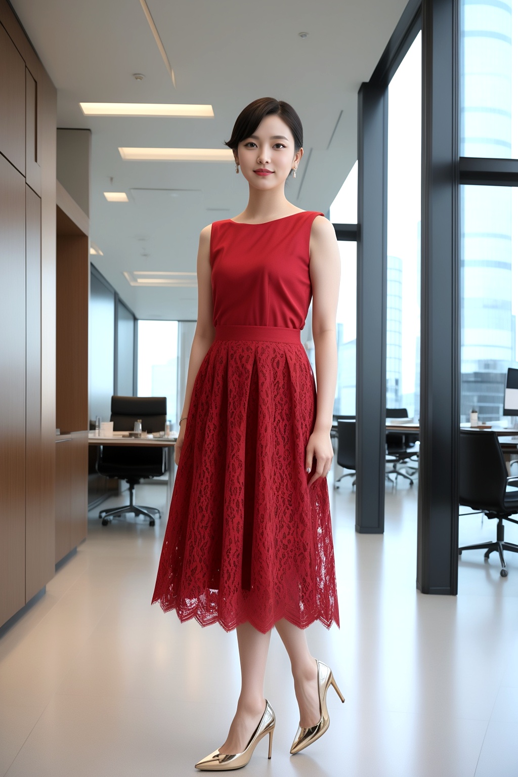 長身美脚の先輩女子社員 part4 OL ハイヒール 3