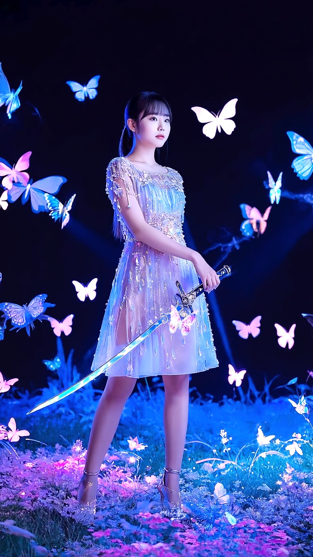 地球代表267人 蝶の舞う異世界で戦う美脚戦士 part5 サンダル パンプス 4